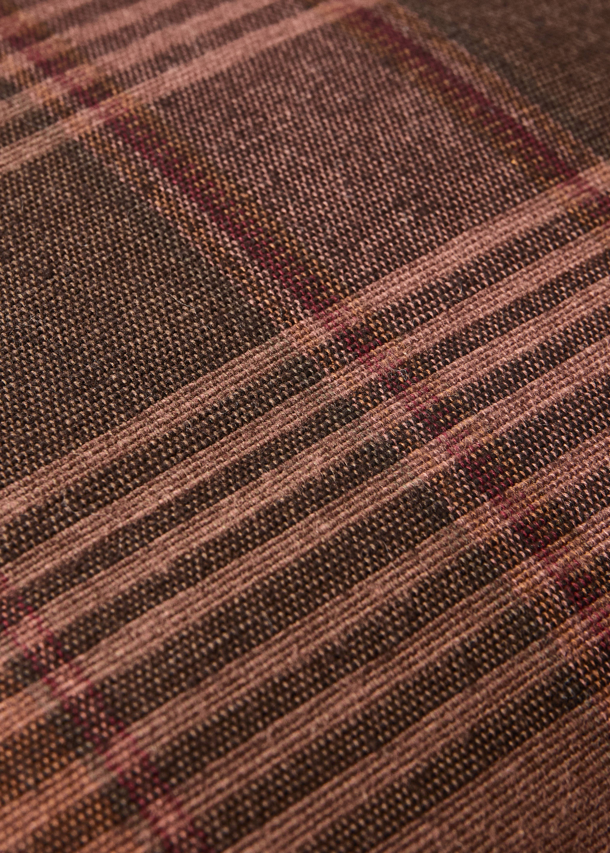 Funda cojín diseño cuadros color sobre tintado 30x50cm - Detalle del artículo 4