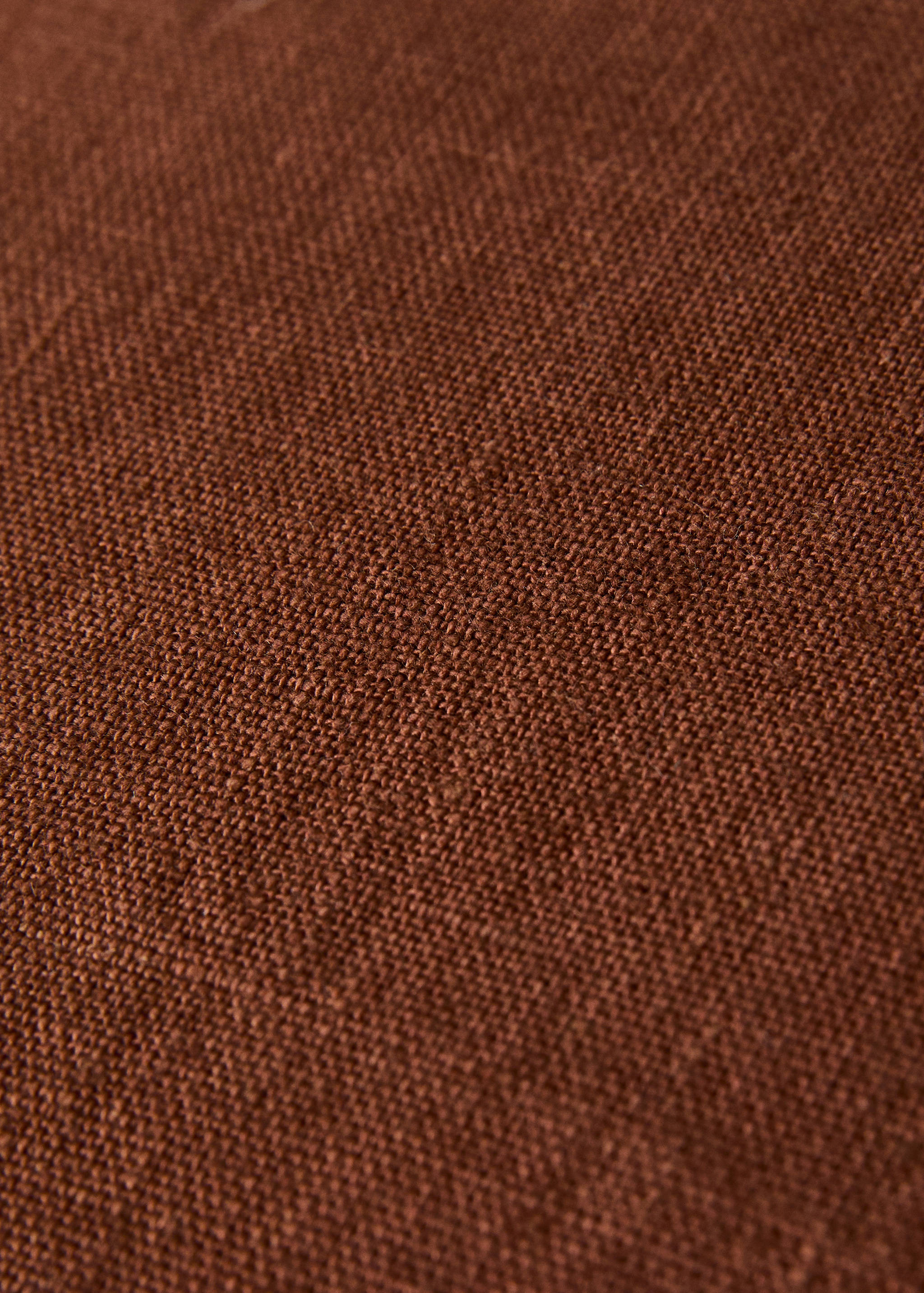 Dvoubarevný lněný povlak na polštářek 45 x 45 cm - Detail zboží 4