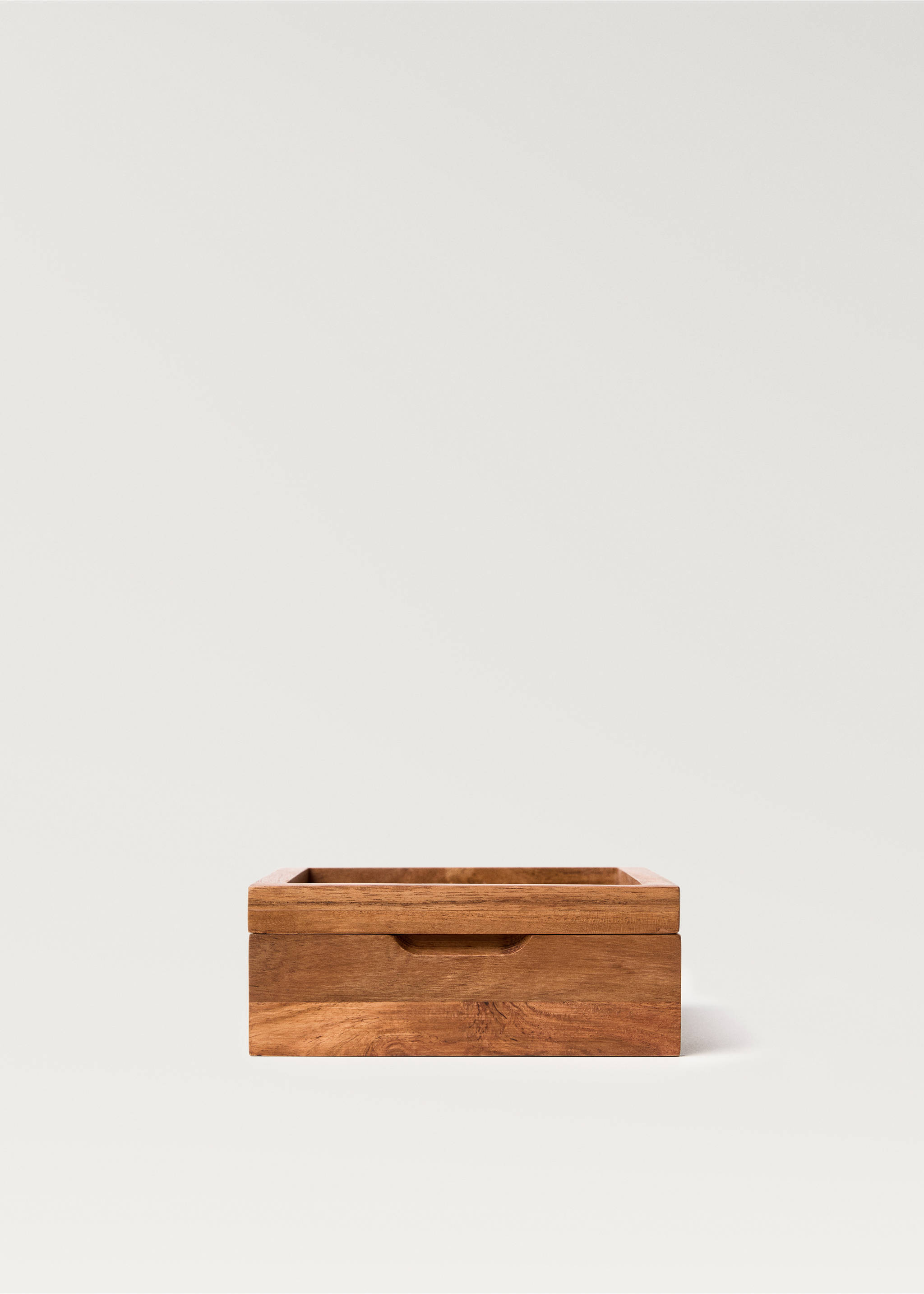 Medium wooden jewelry box - Article without model, Brown. Ref: 17013318-00.
