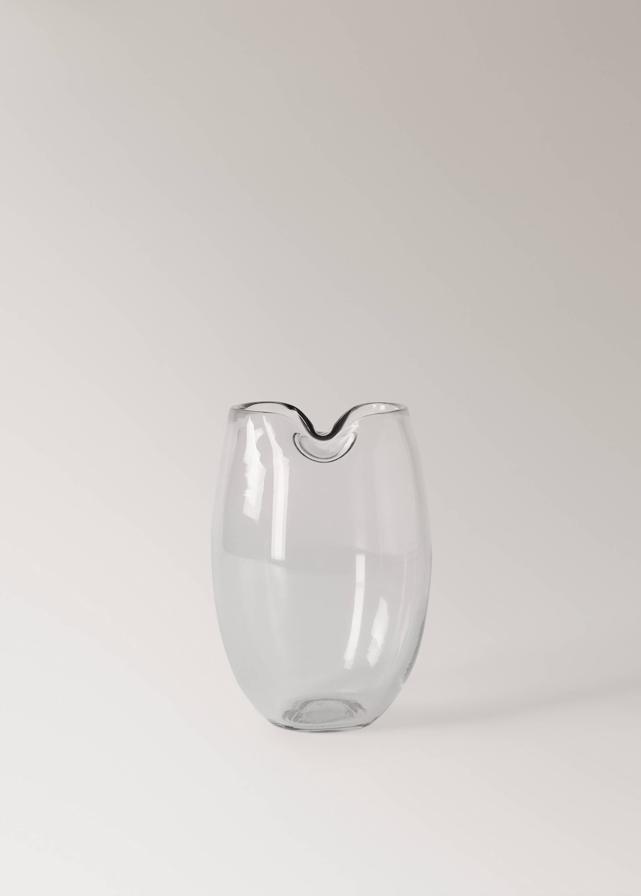 Jarrón vidrio reciclado irregular - Artículo sin modelo