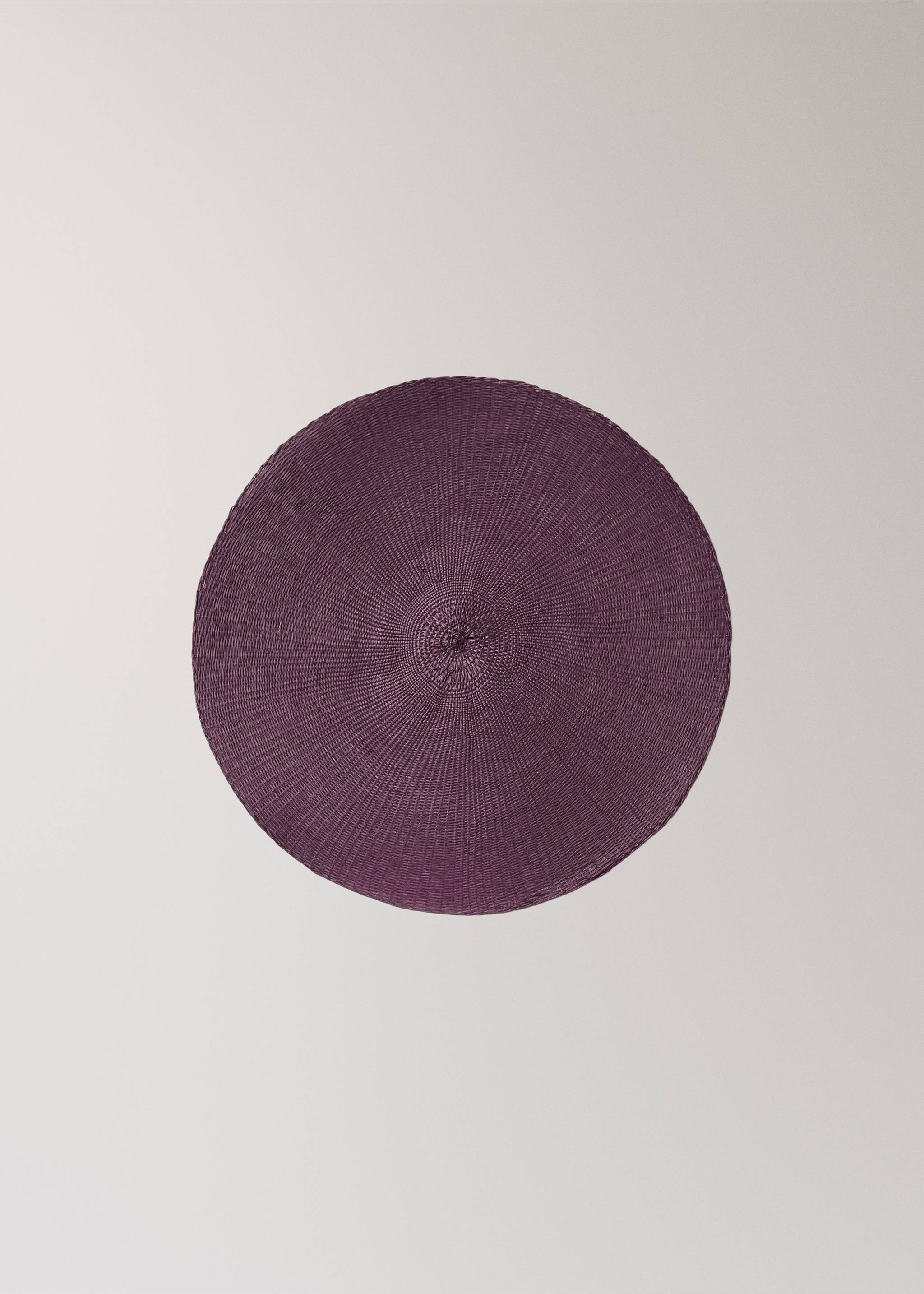 Coloured paper placemat - Article without model, Plum. Ref: 17013324-00.