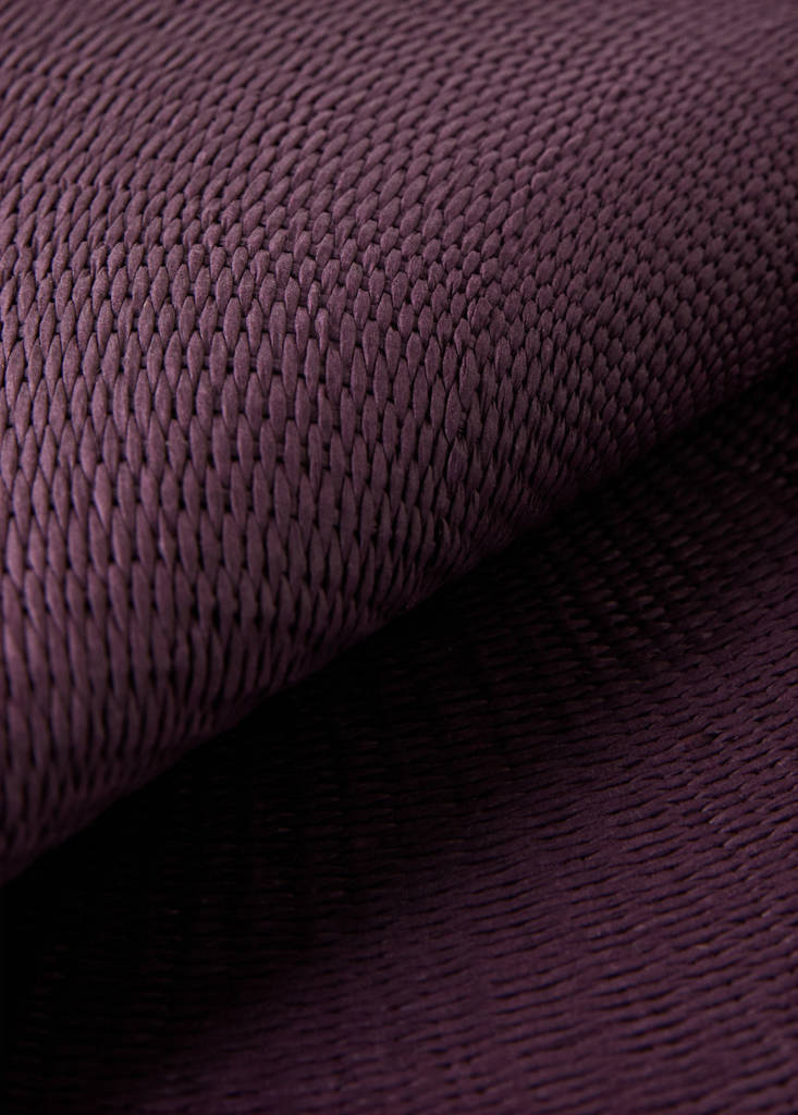Round paper placemat — Plum
