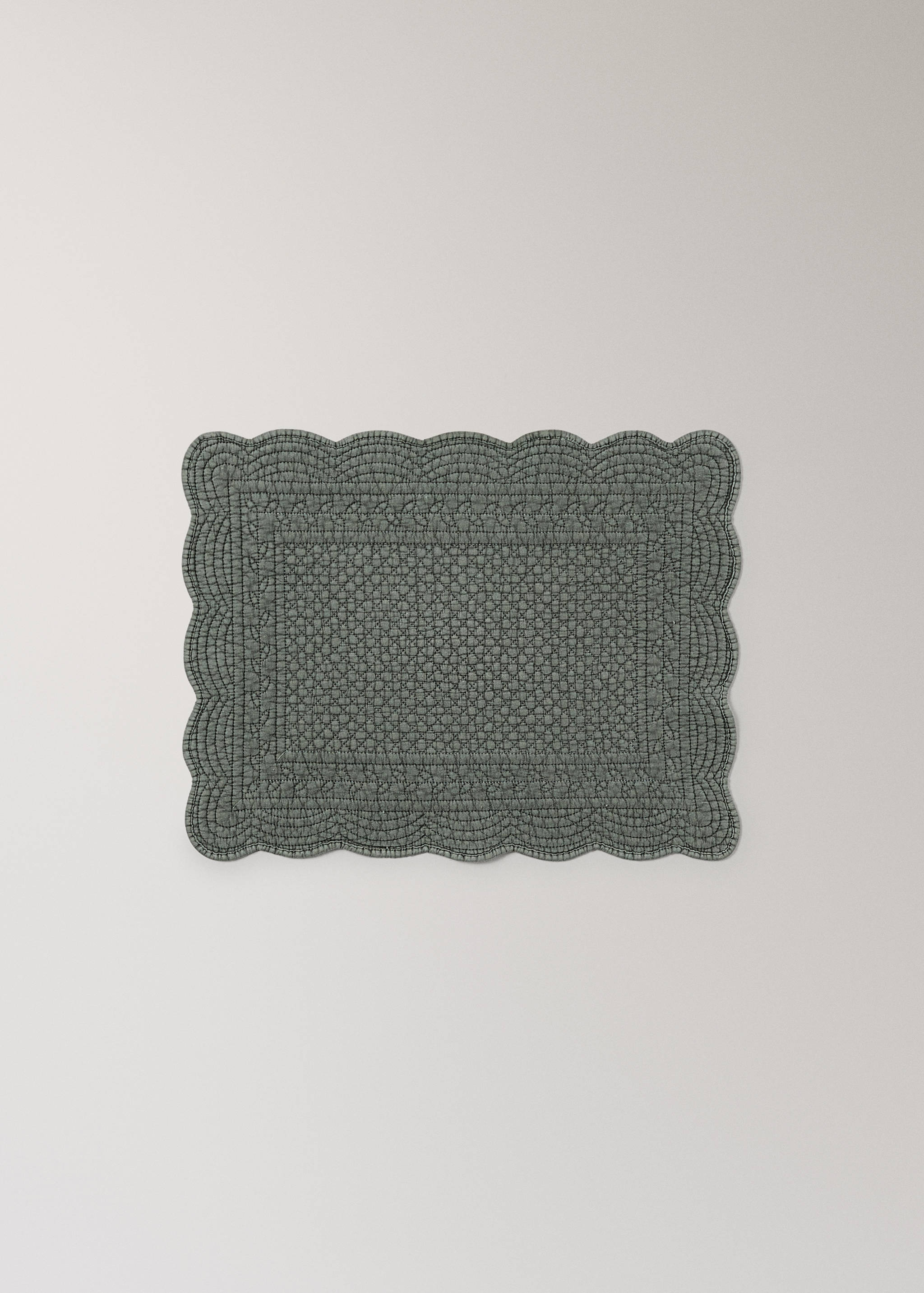 Quilted cotton placemat - Article without model