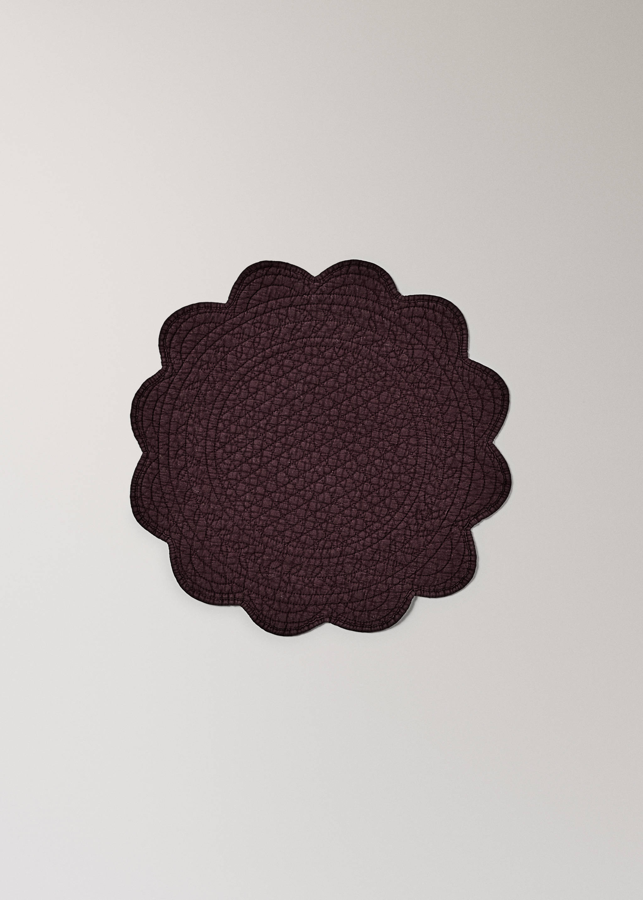 Napron matlasat rotund - Articol fără model