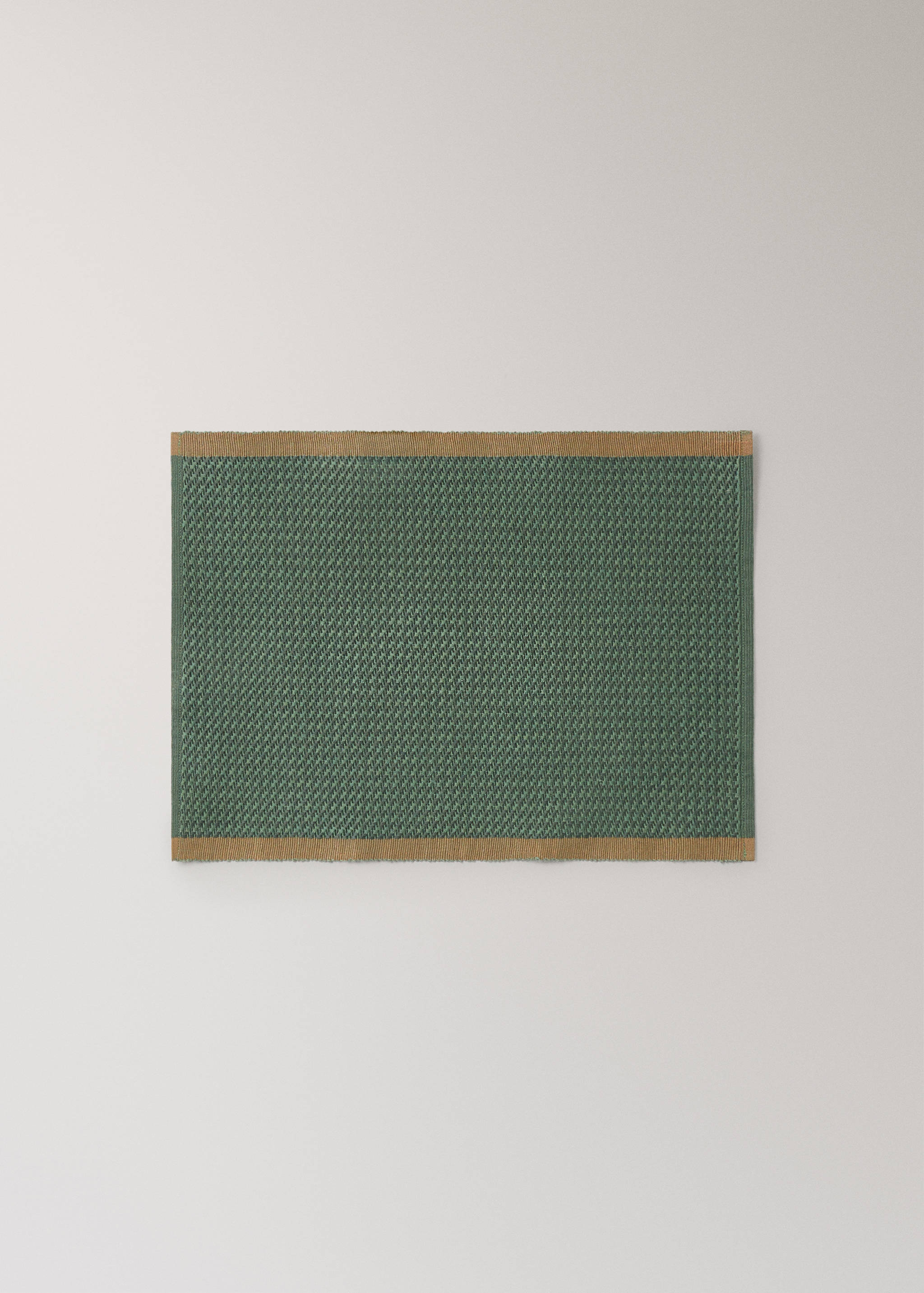 100% cotton check placemat - Article without model