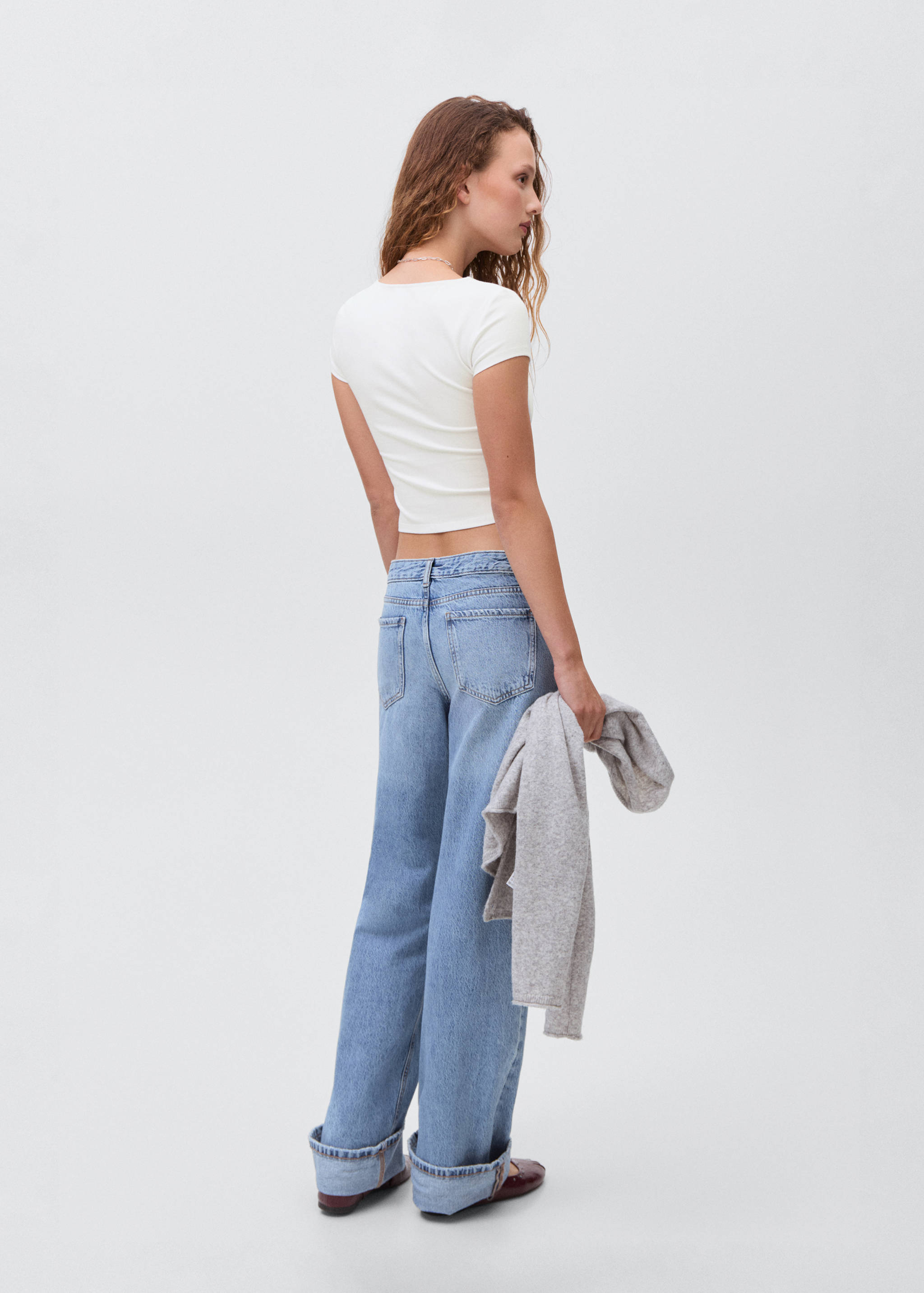 T-shirt coton ajusté - Verso de l’article