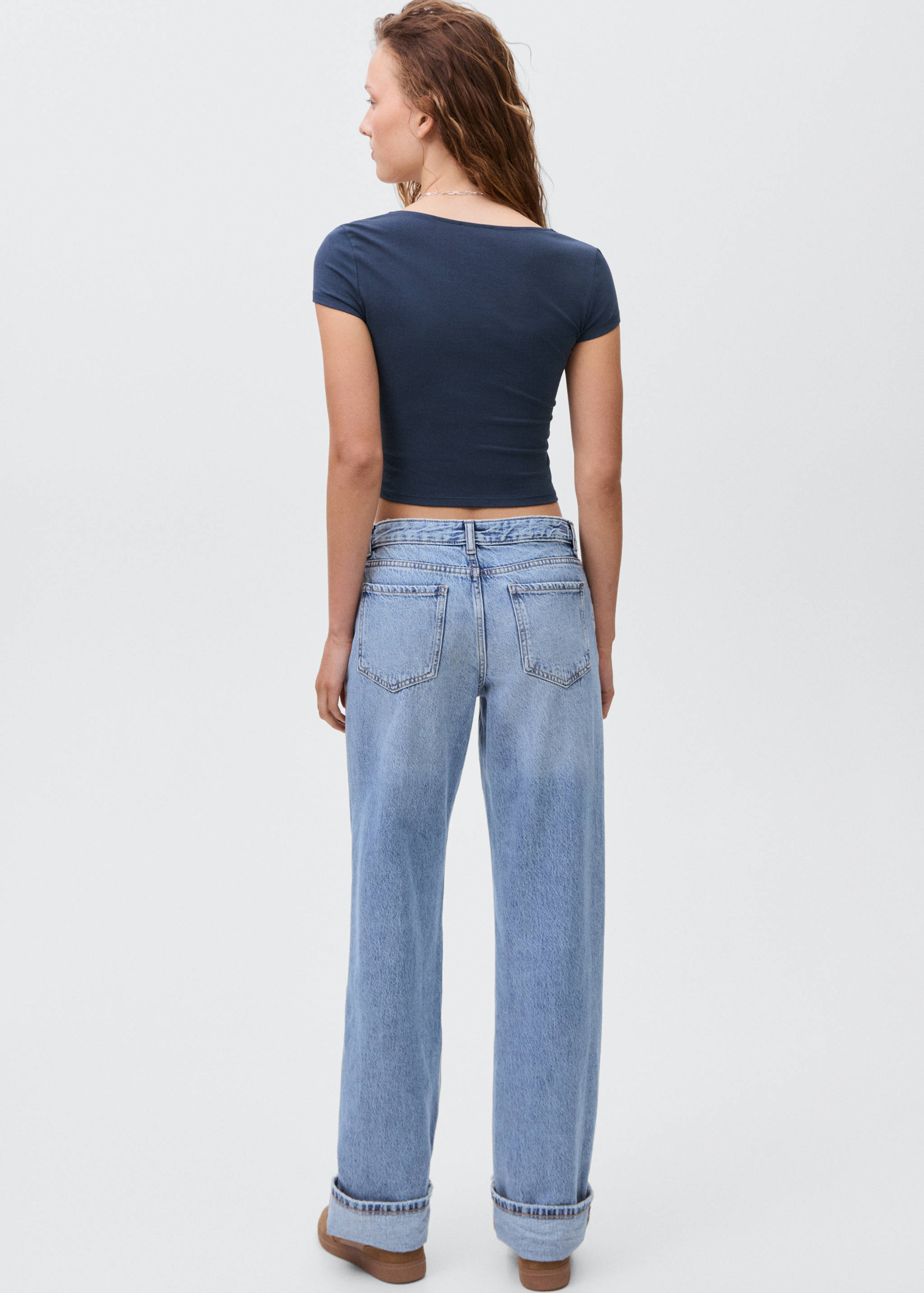 T-shirt coton ajusté - Verso de l’article