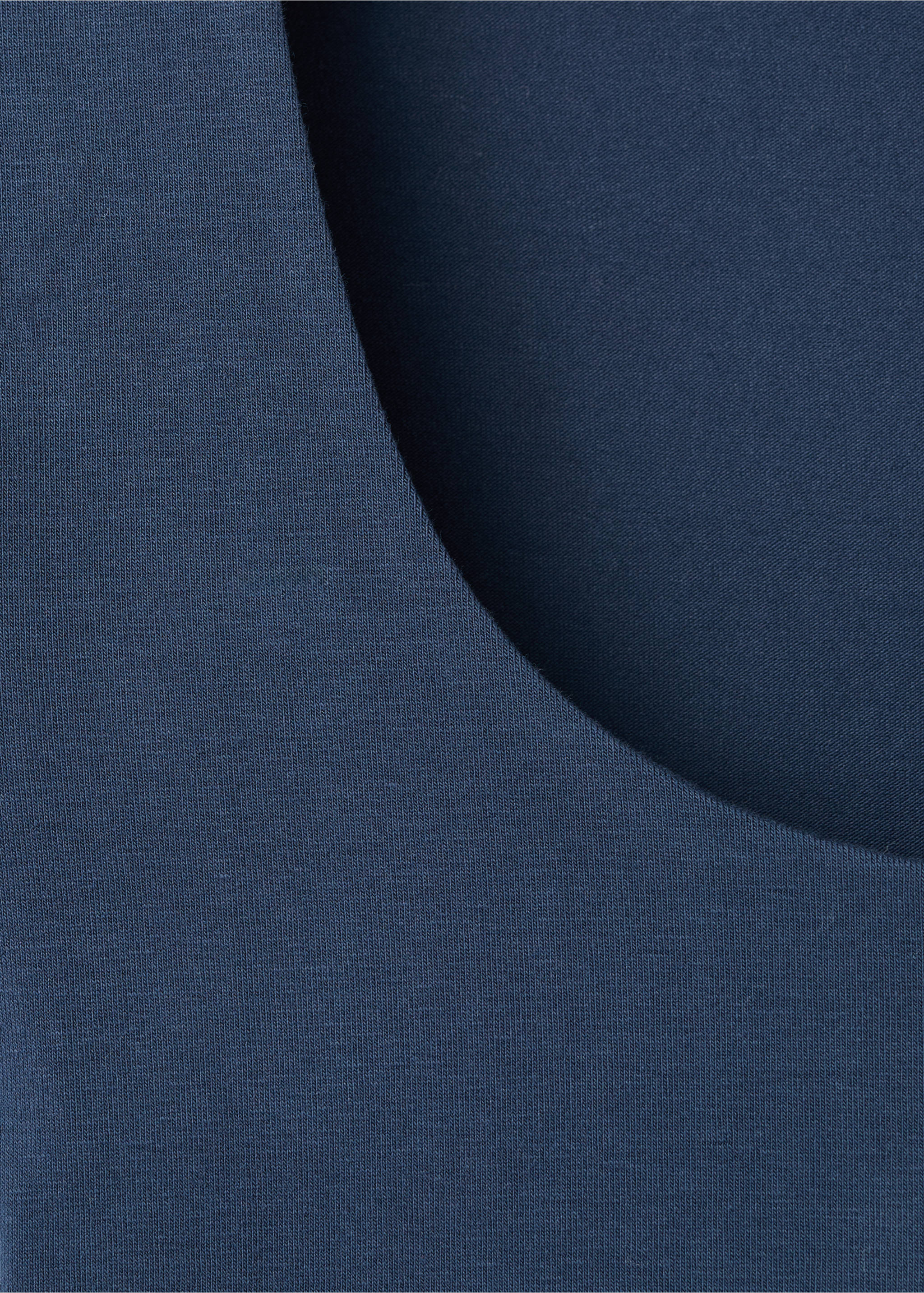 Camiseta algodón entallada - Detalle del artículo 8, Azul marino. Ref: 17013337-00.