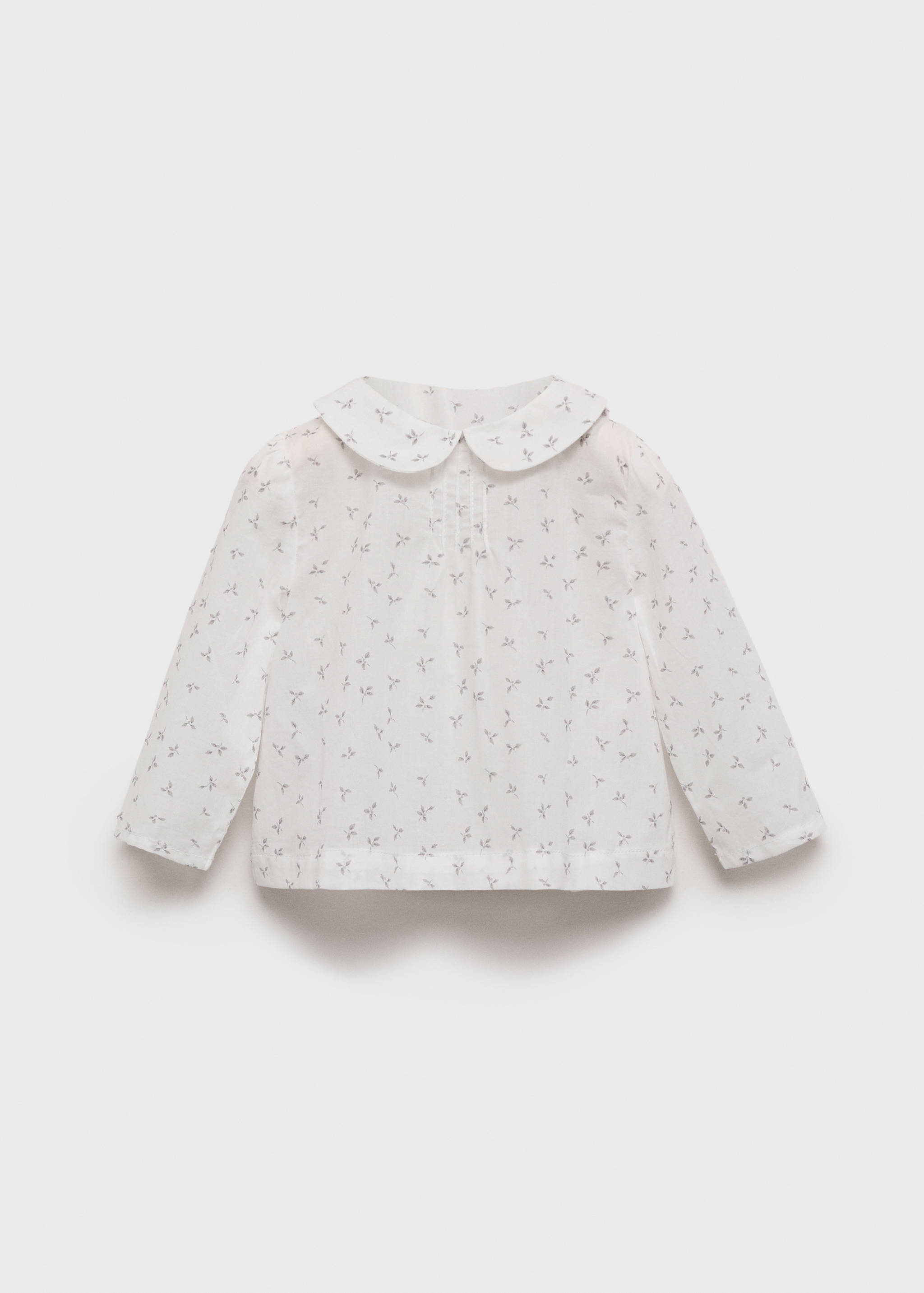 بلوزة مطبوعة بها أزهار - منتج دون نموذج