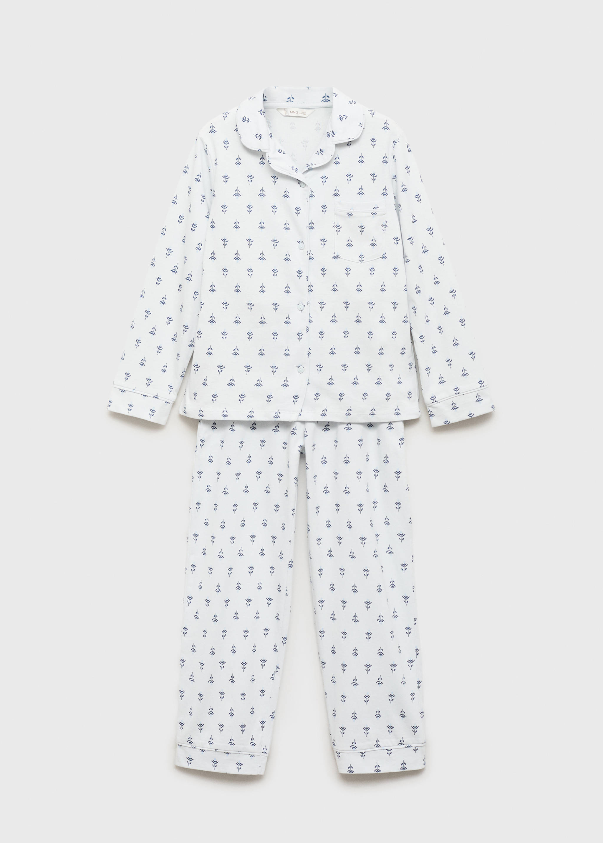 Floral-print pyjamas - Article without model