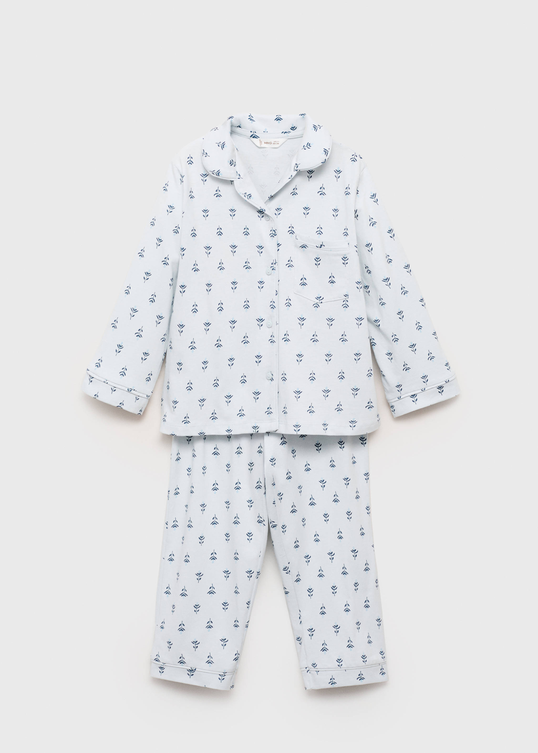 Pijama estampado floral - Artículo sin modelo