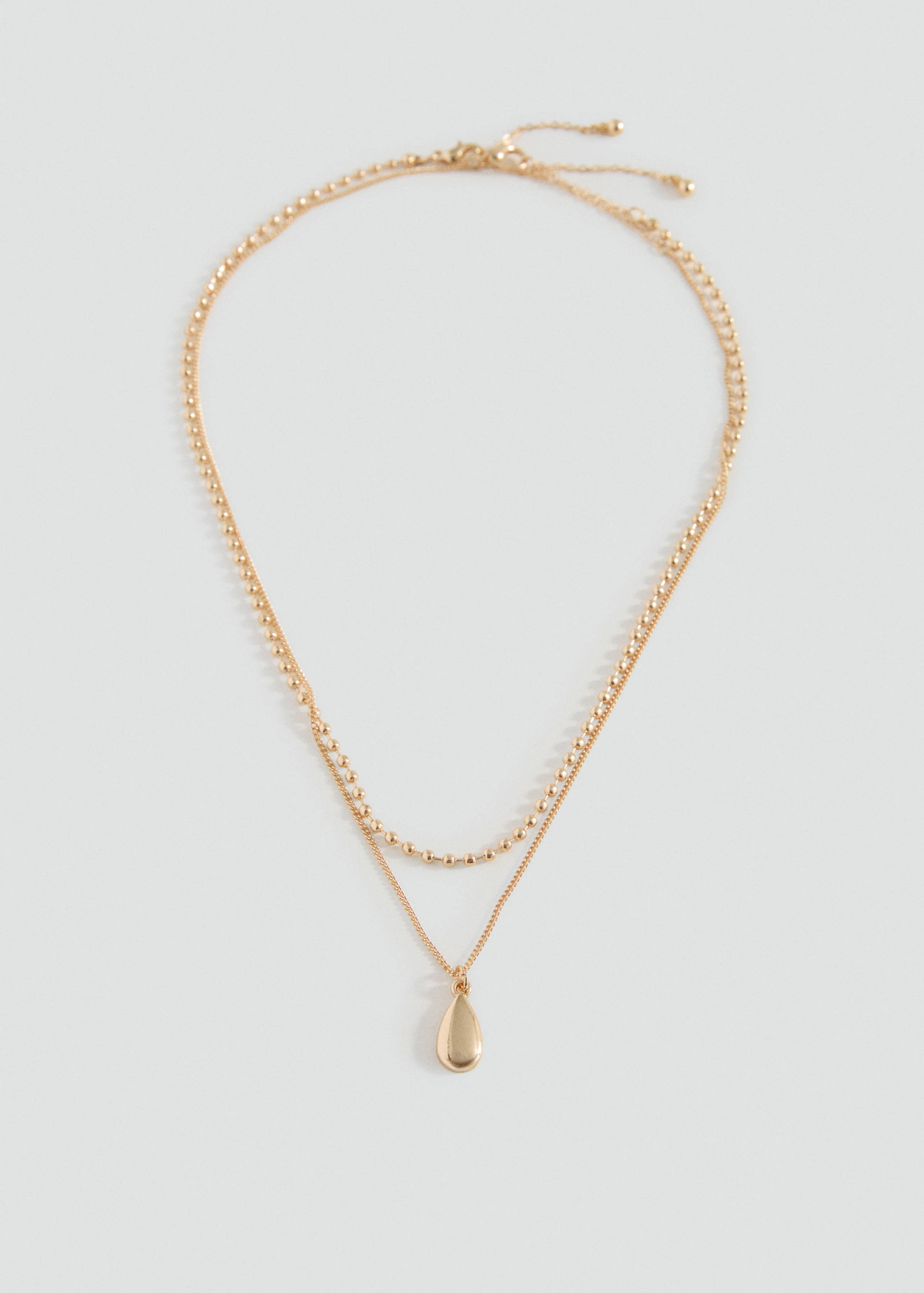 2er-Pack Glieder-Halsketten - Artikel ohne Model