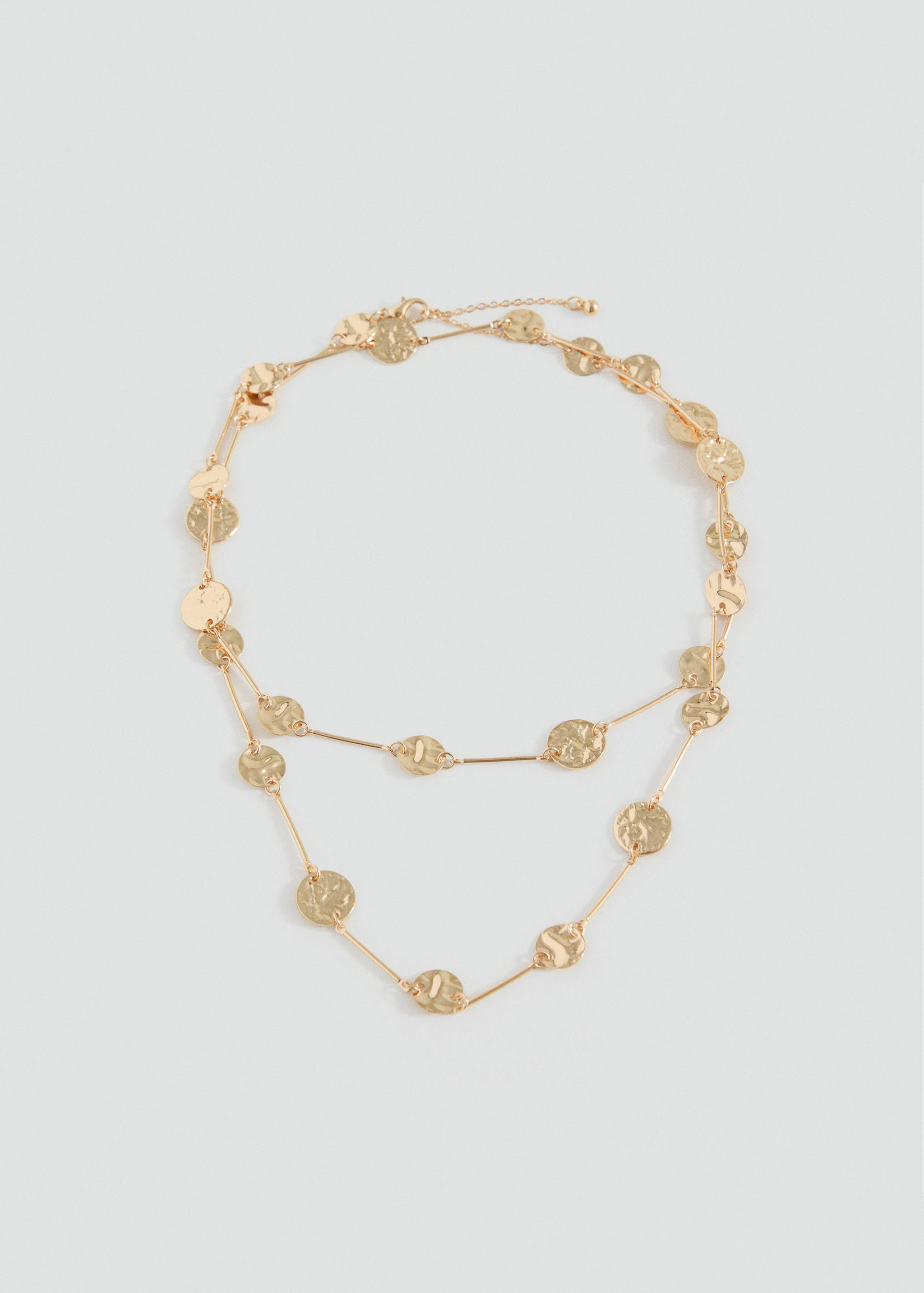 Coin charm necklace - Article without model