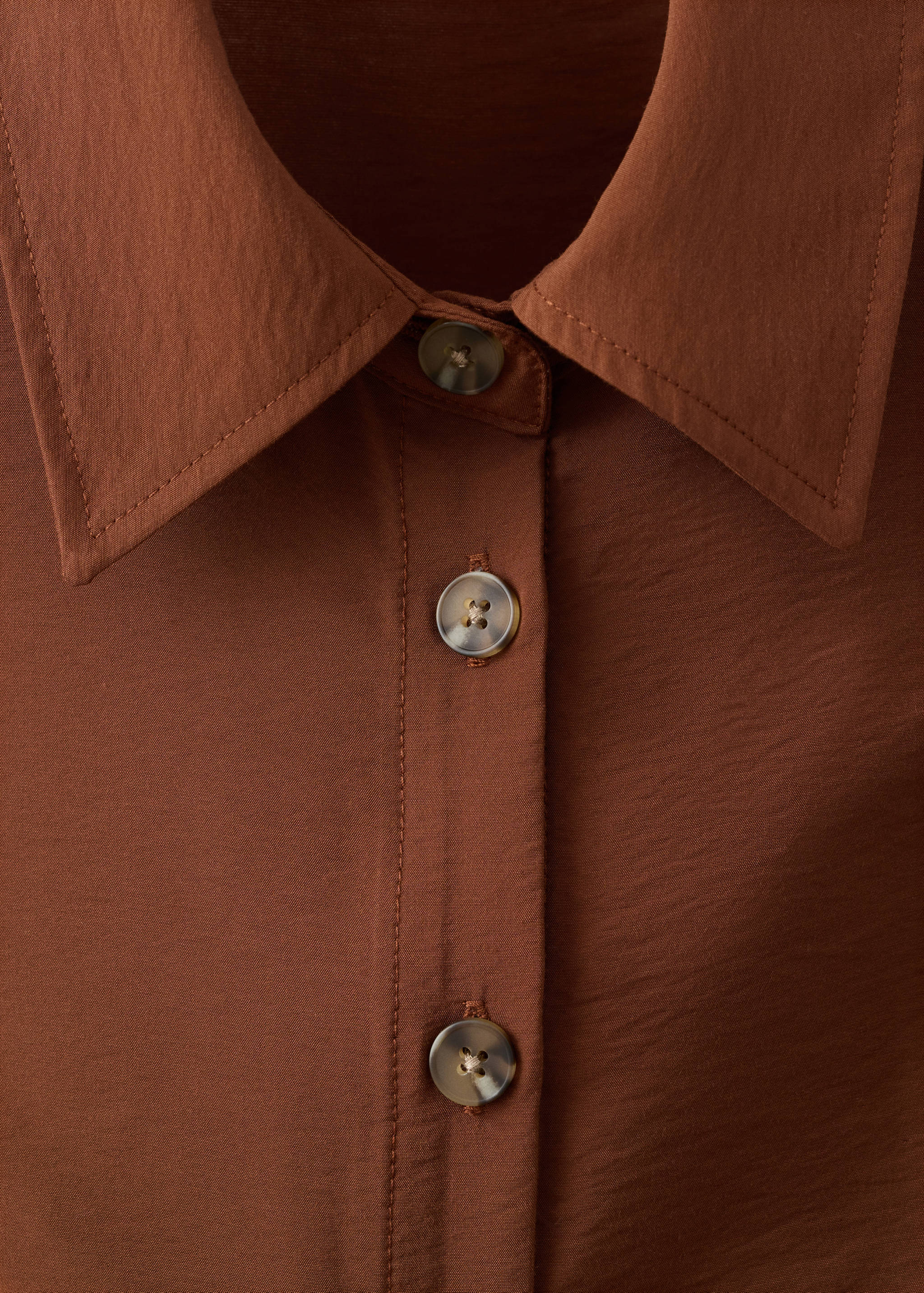 Belt shirt dress - Details of the article 8