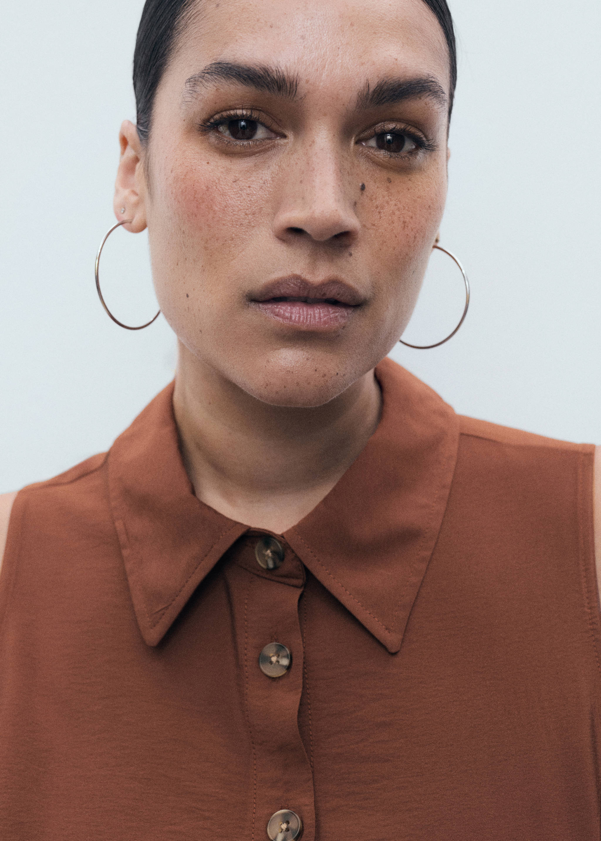 Belt shirt dress - Details of the article 4