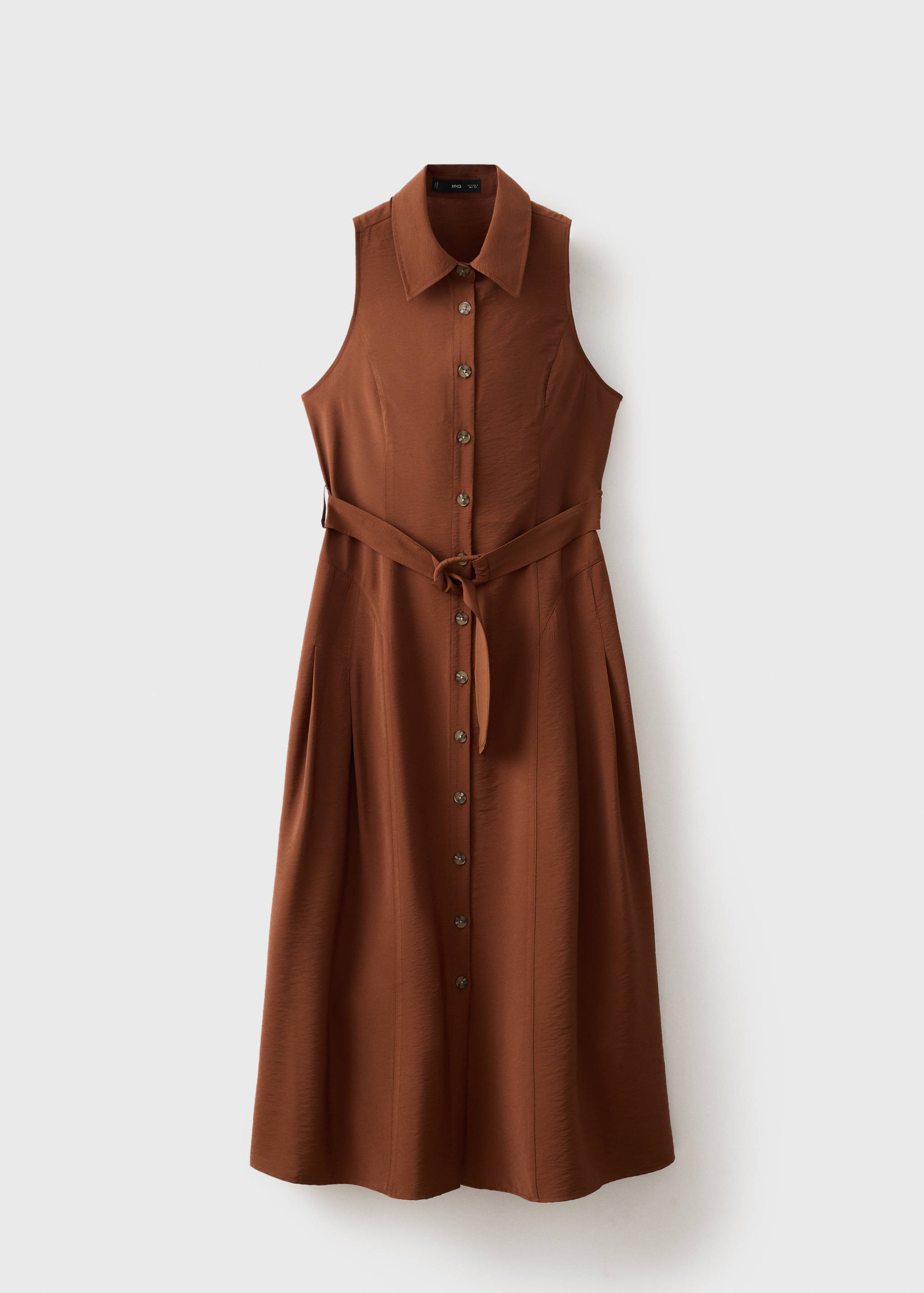 Vestido camisero cinturón - Artículo sin modelo