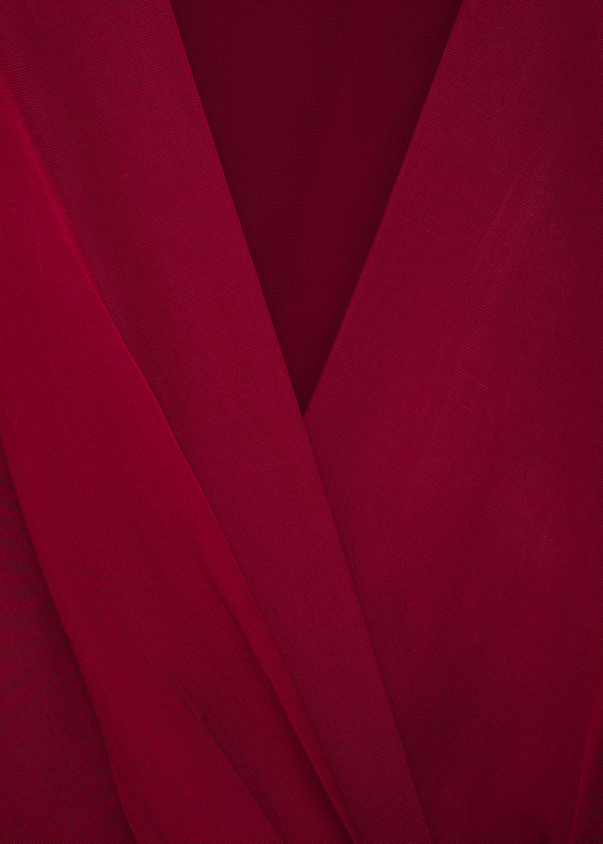 Lyocell wrap dress - Details of the article 8