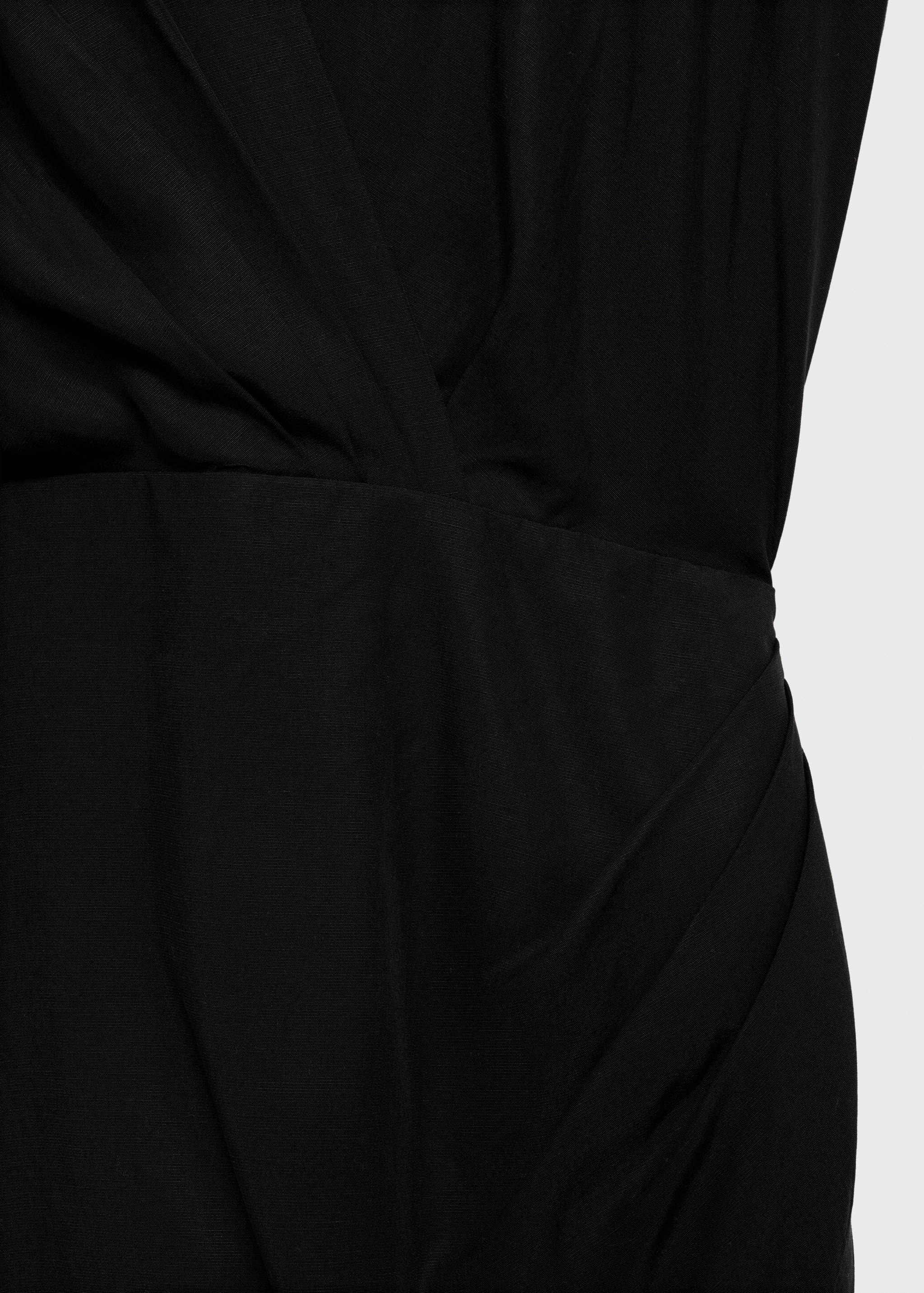 Lyocell wrap dress - Details of the article 0