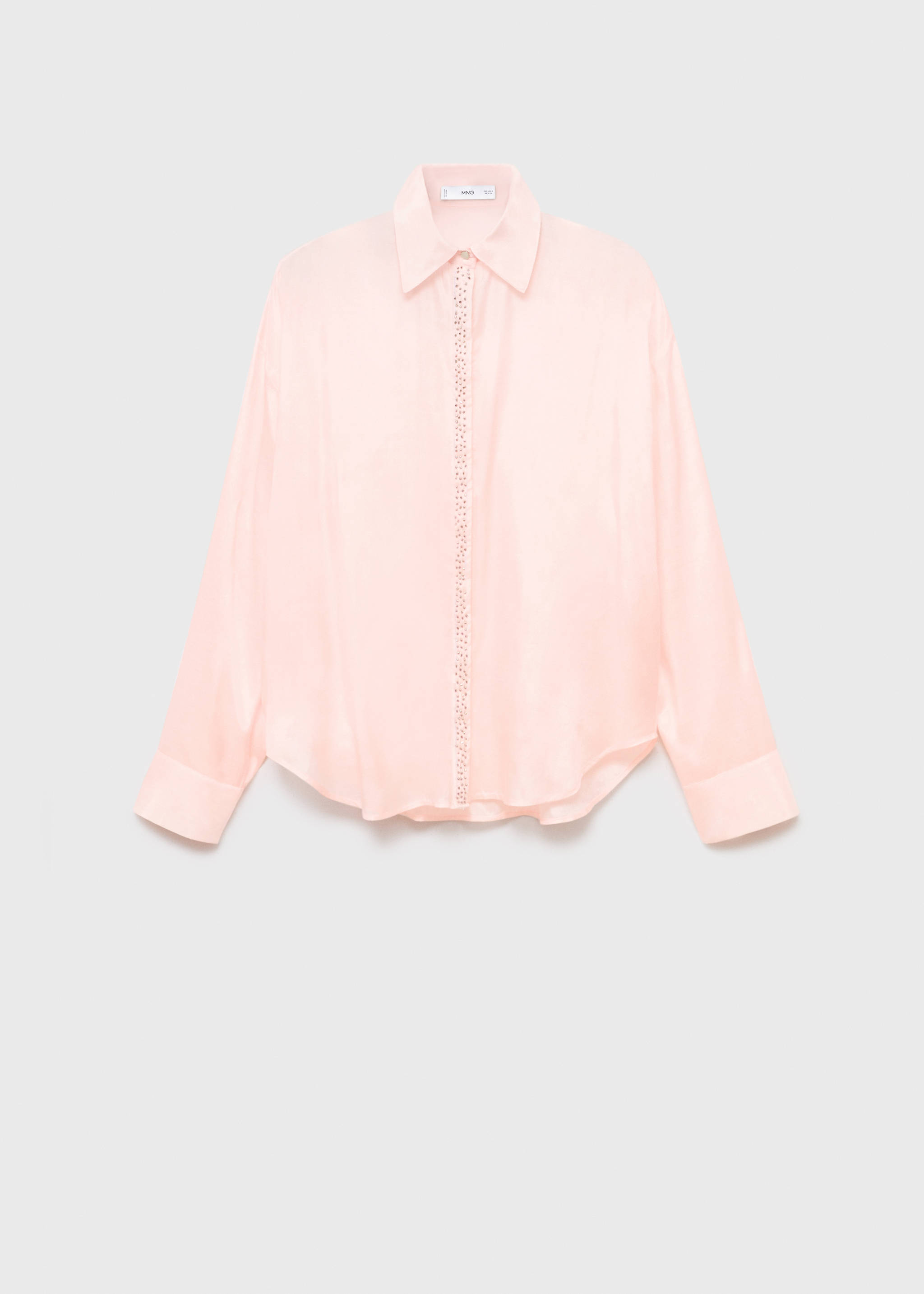 Camisa de modal com strass - Artigo sem modelo