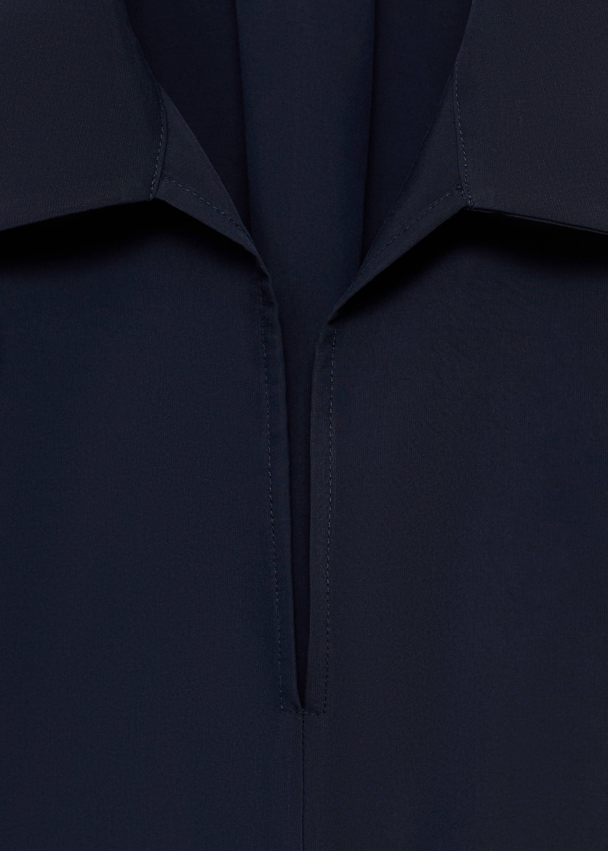 Oversized three-quarter sleeve shirt - Details of the article 8