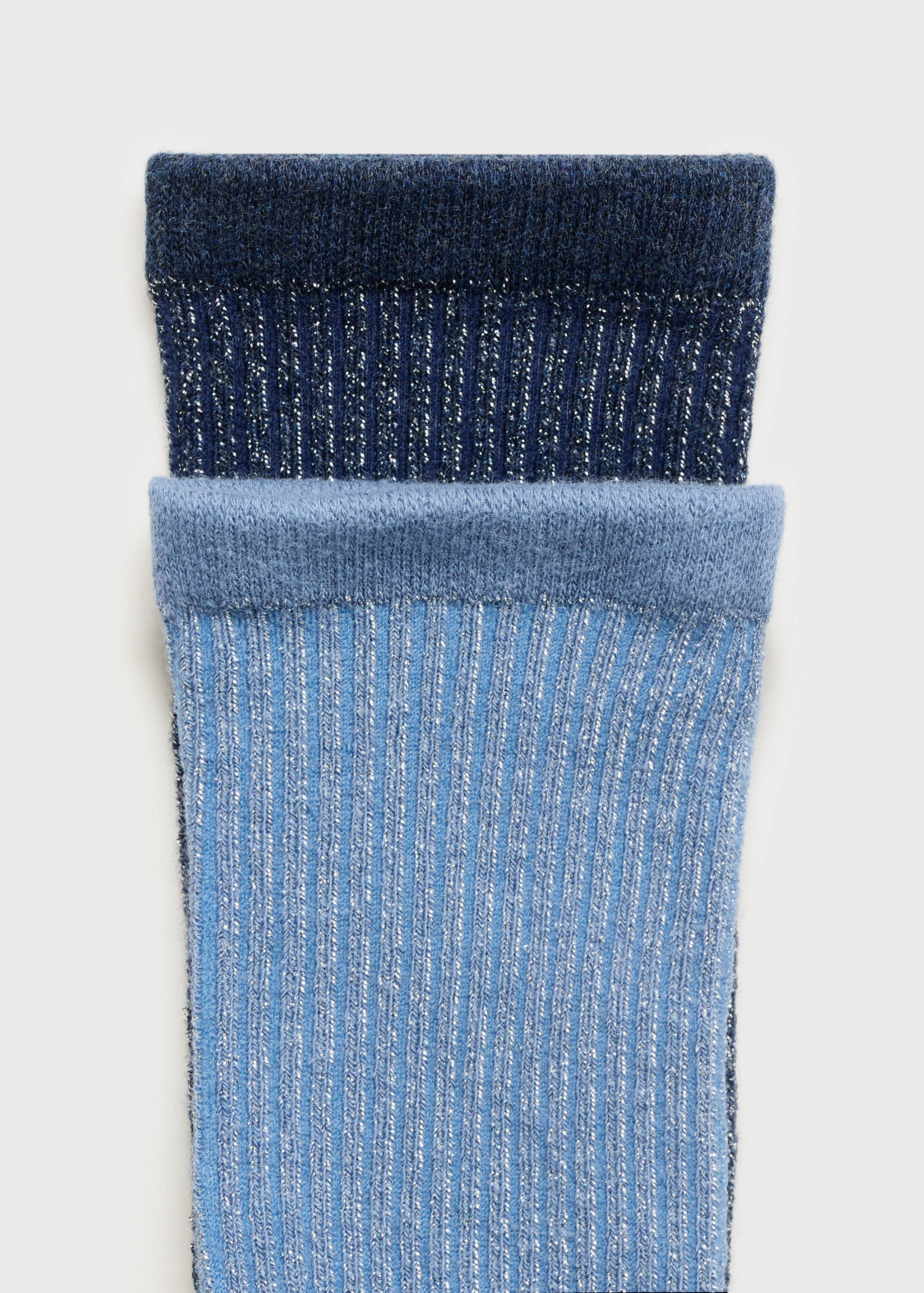 2 pack lurex socks - Reverse of the article