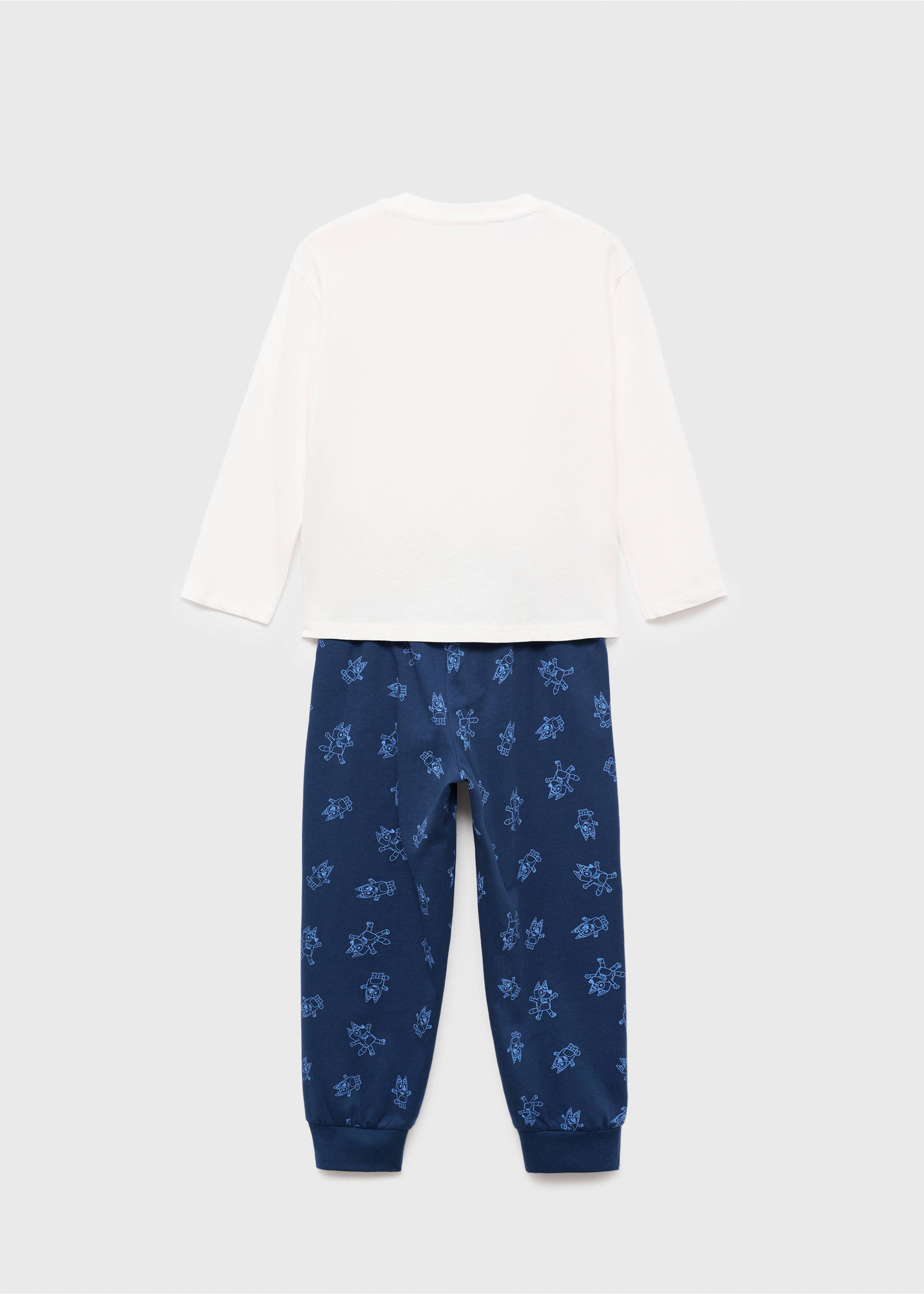 Pijama Bluey - Reverso del artículo, Azul marino. Ref: 17014095-00.