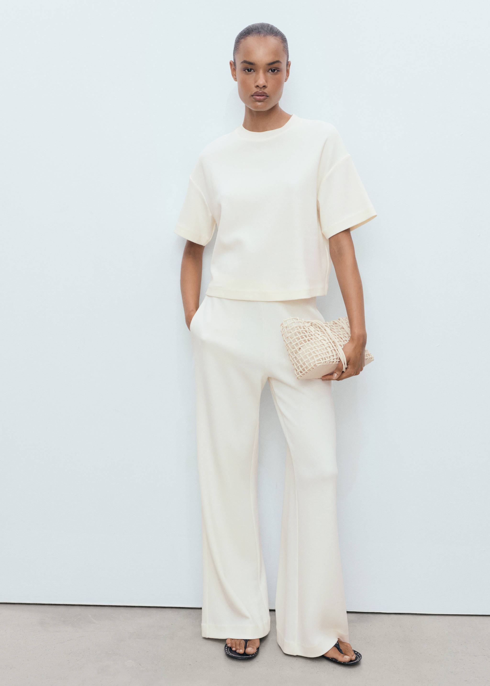 Cotton short-sleeved t-shirt - General plane