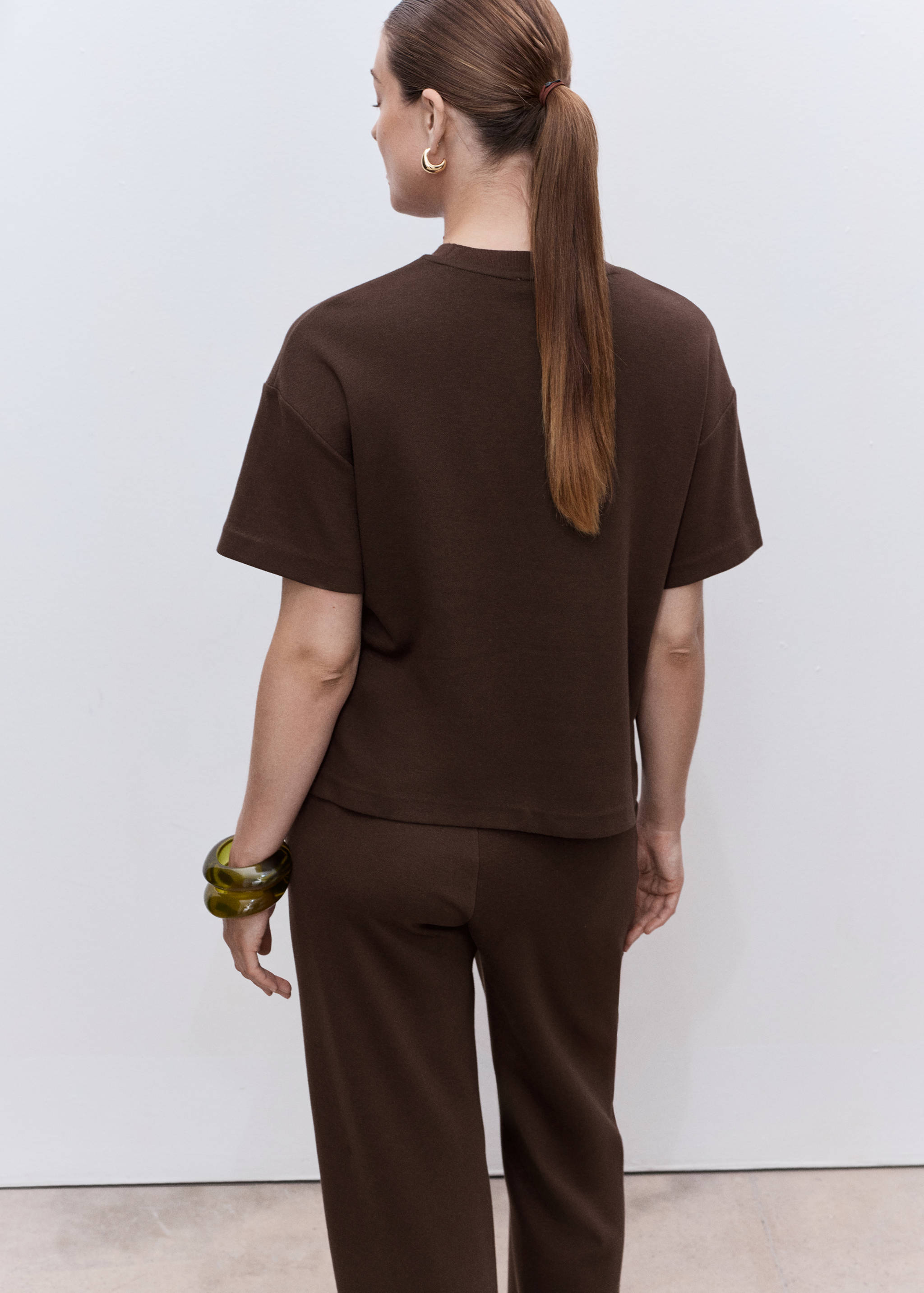 Cotton maternity t-shirt - Reverse of the article