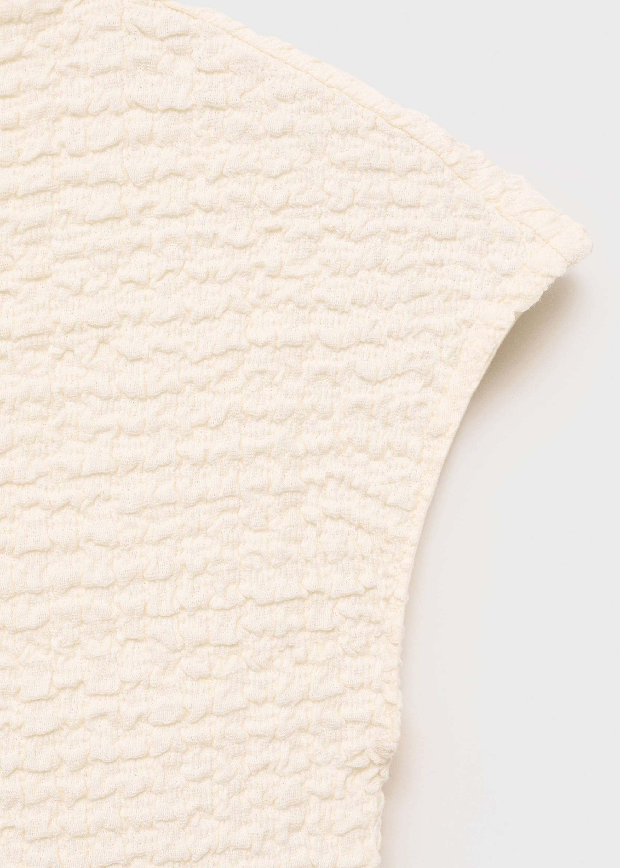 Топ из хлопкового крепа для будущих мам - Деталь изделия 8