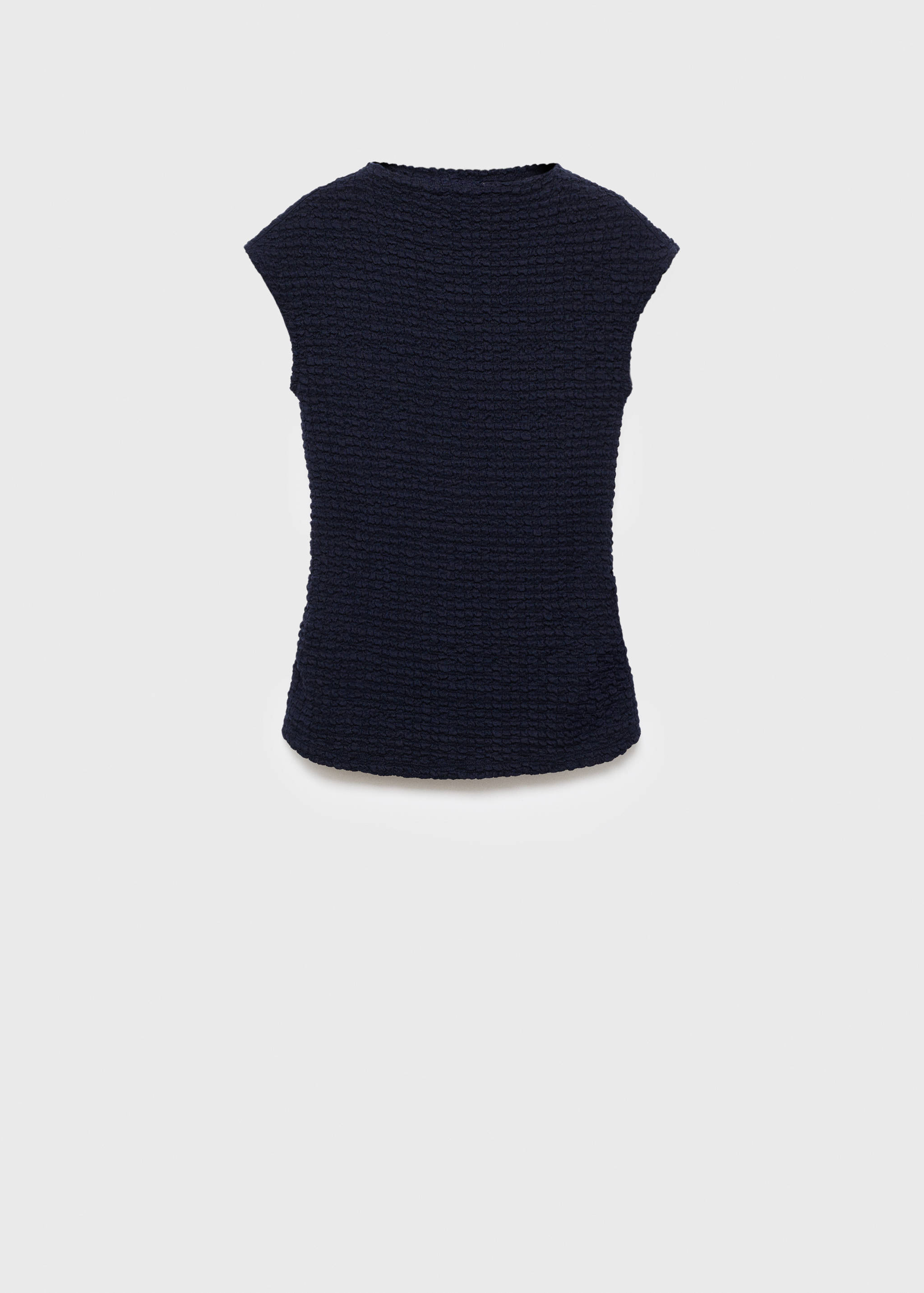 Crêpe cotton maternity top - Article without model