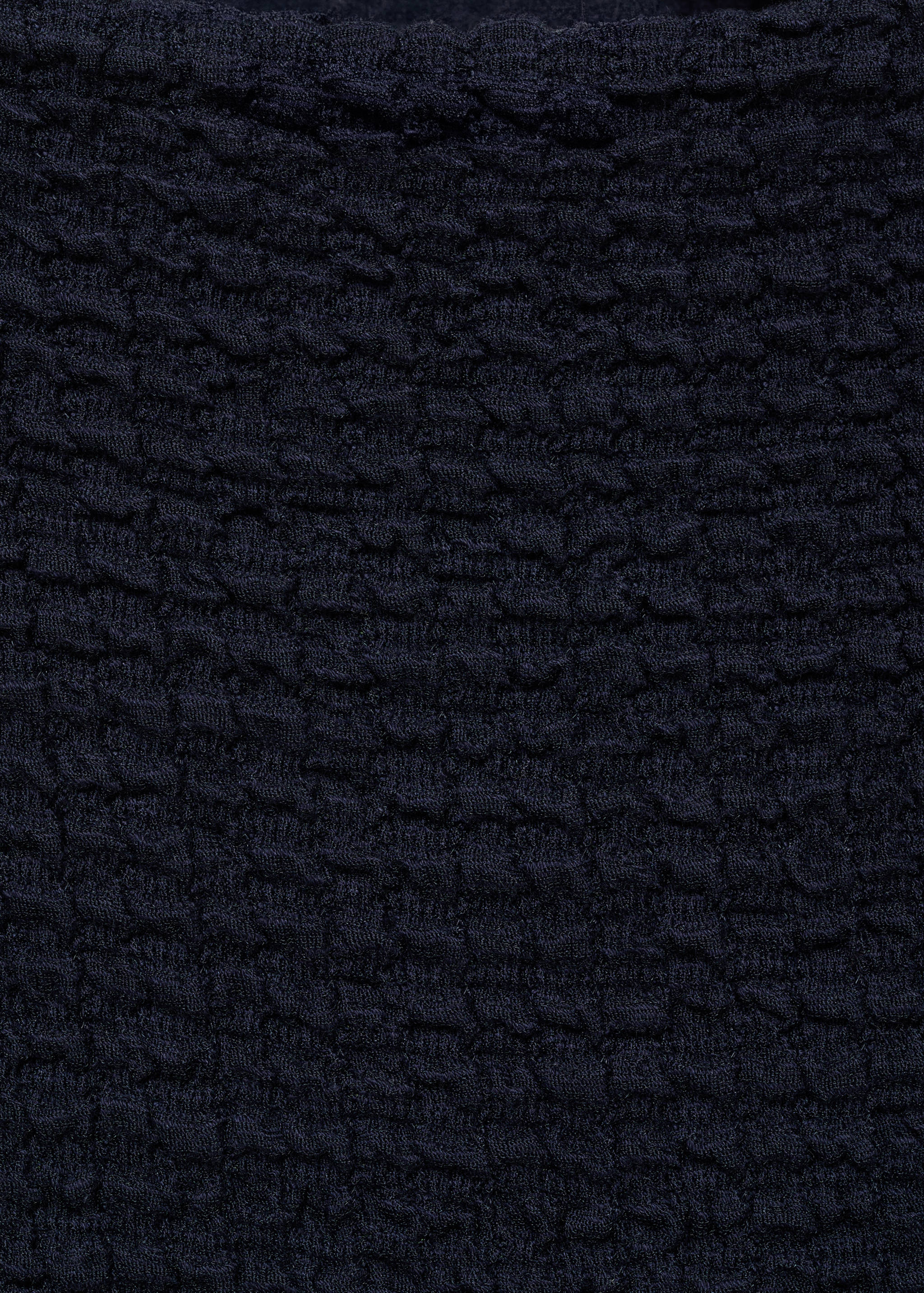 Crêpe cotton maternity top - Details of the article 8