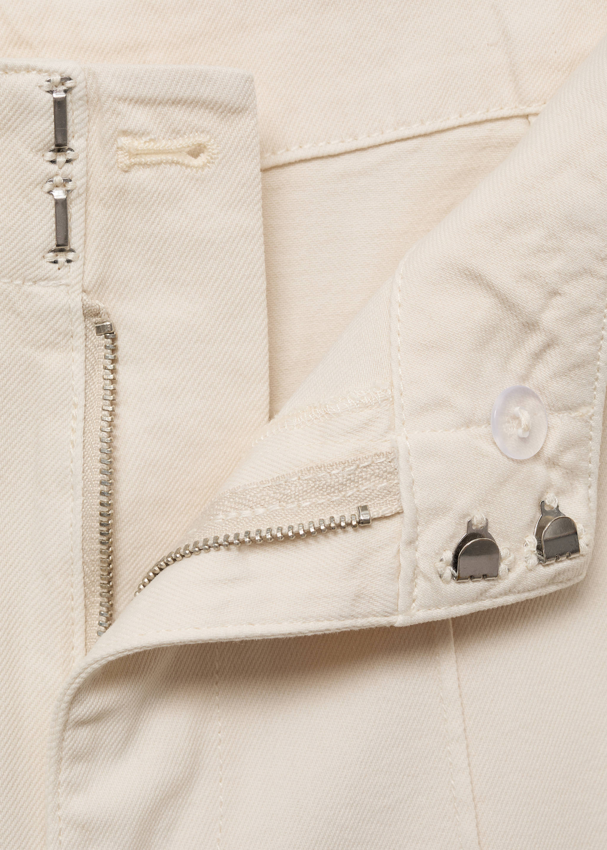 Pantalon denim large coutures - Détail de l'article 0