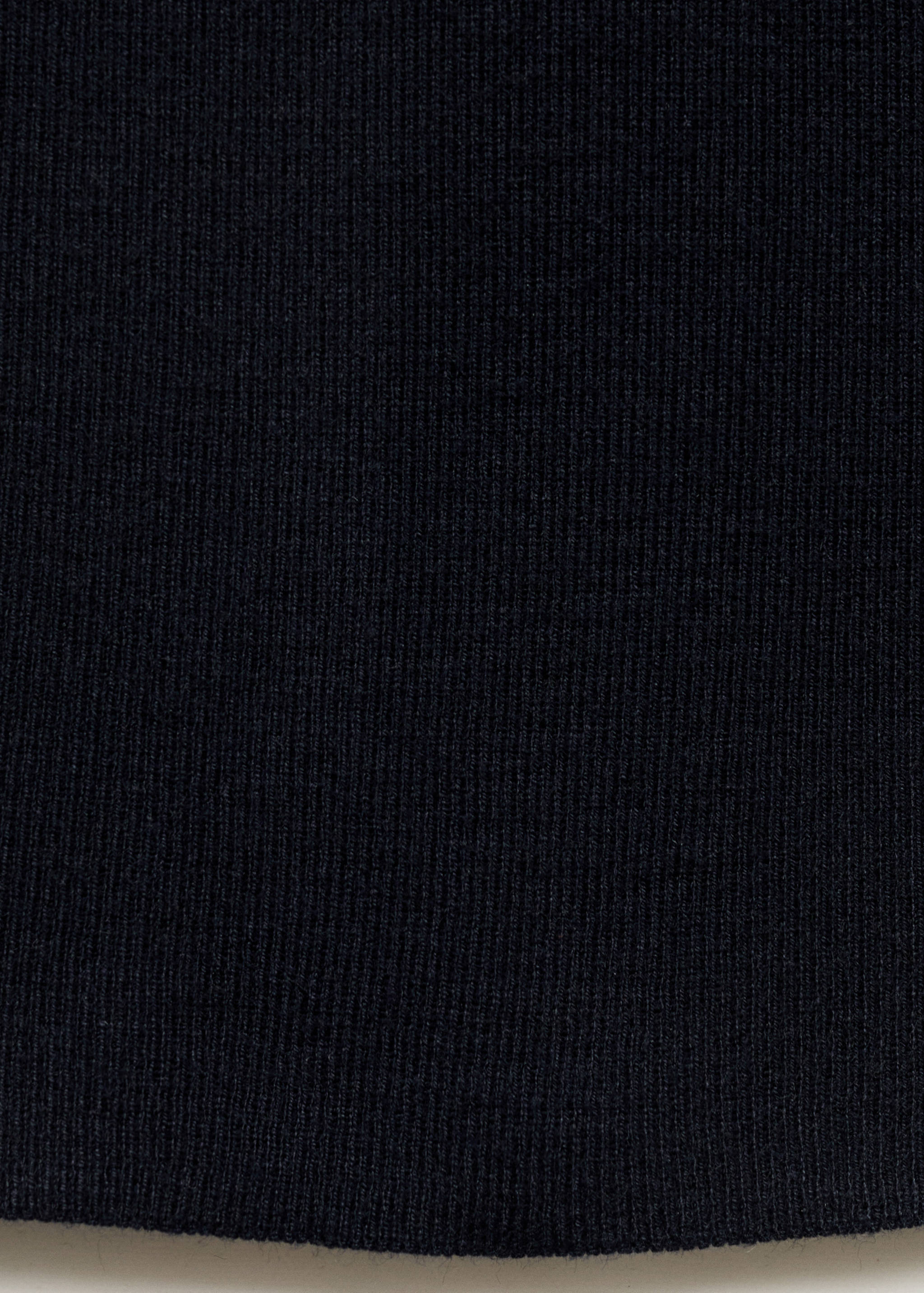 Stickad kortärmad tröja tenniskrage - Detaljer om artikeln 0