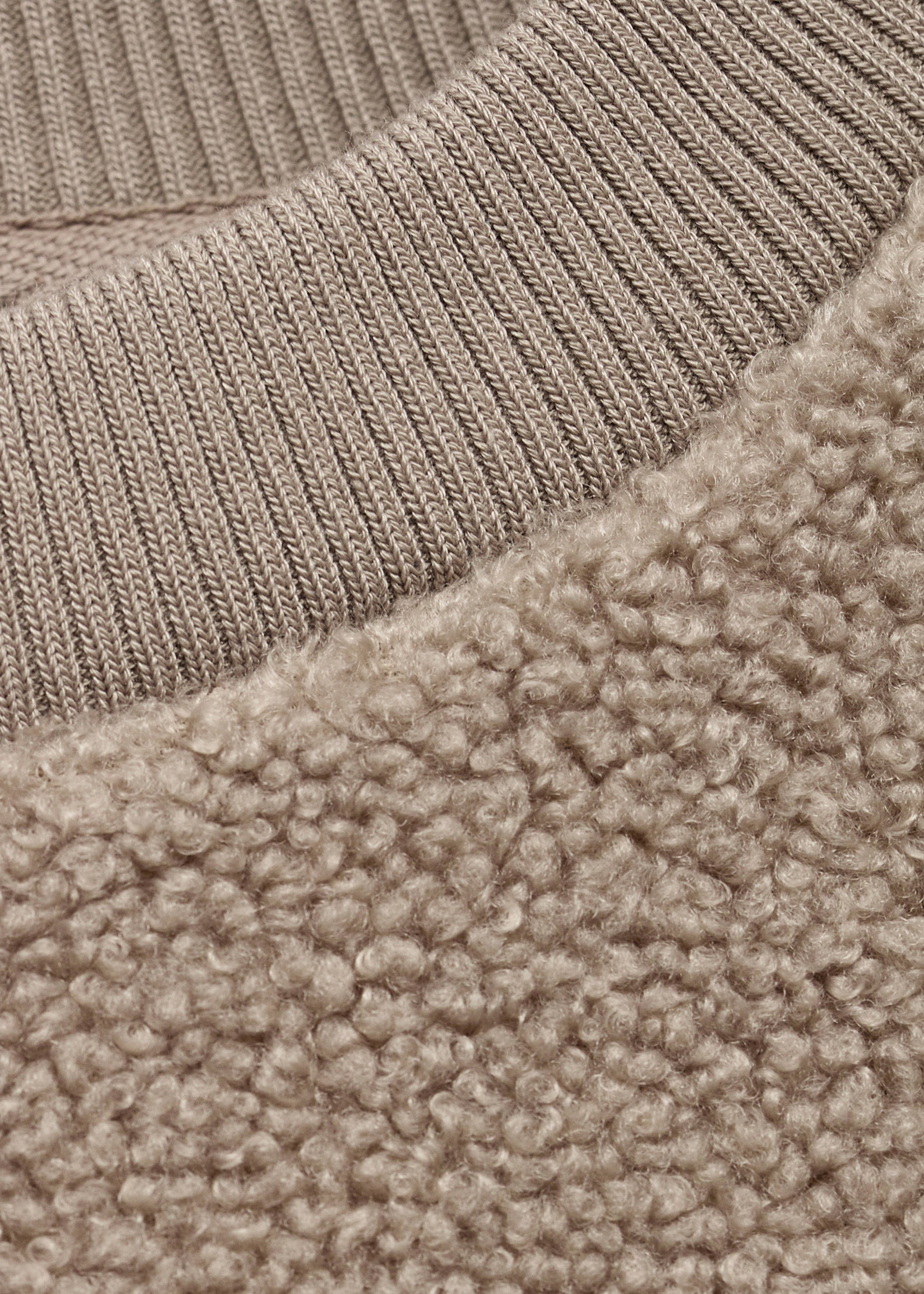 قميص بيجامة جلد الغنم - تفاصيل المنتج 0