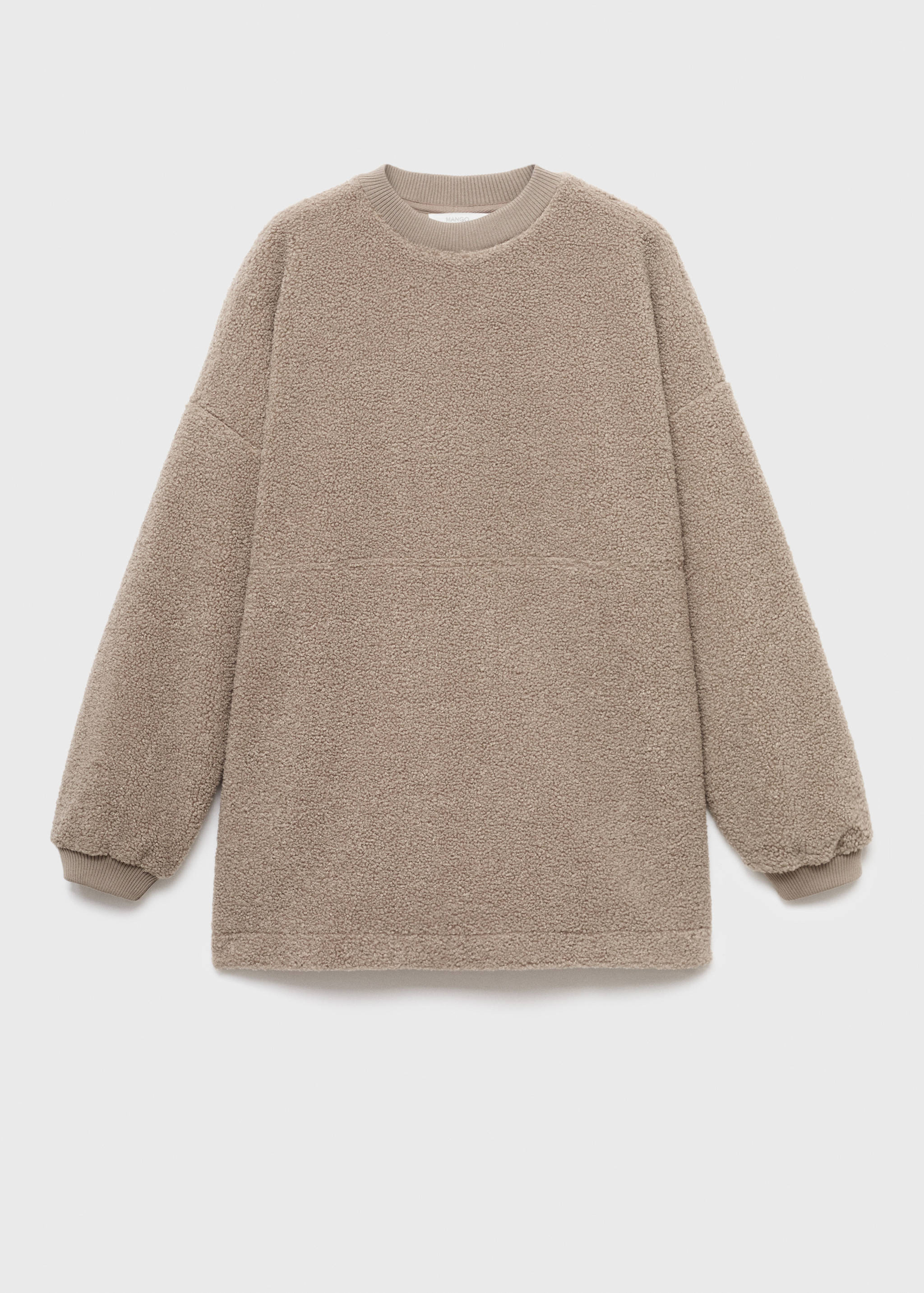 Shearling pyjama sweatshirt - Article without model