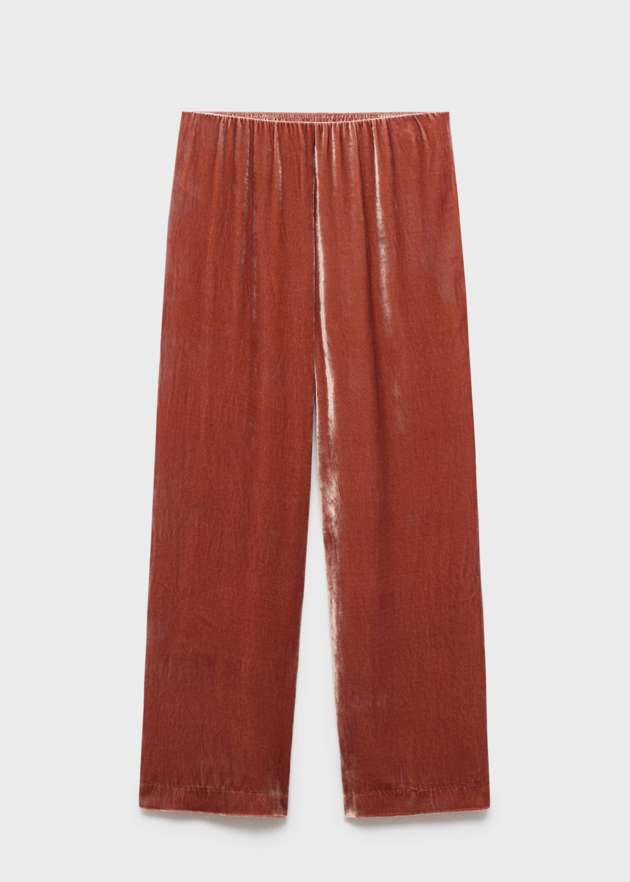 Silk velvet pants - Article without model