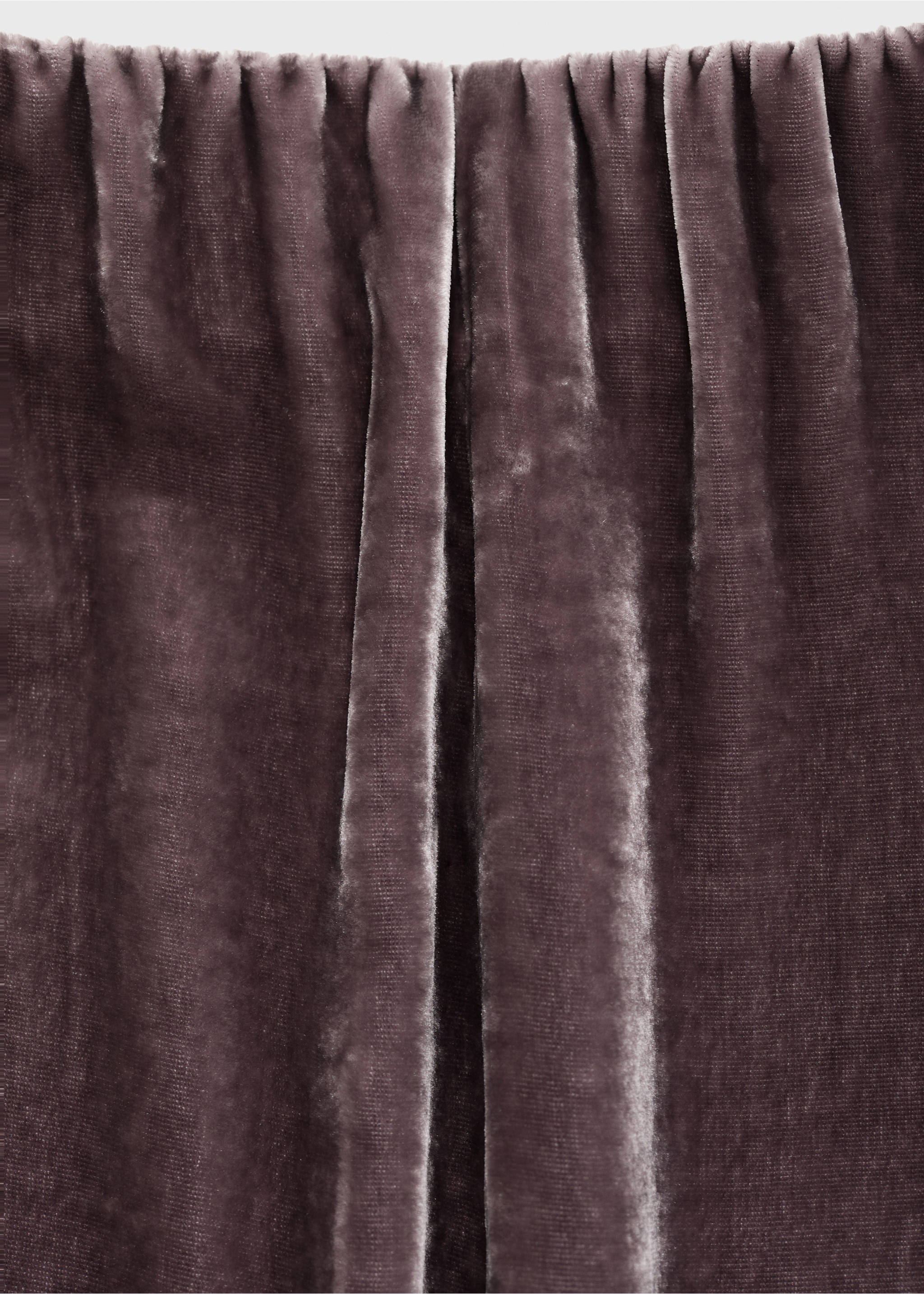 Pantalon velours soie - Détail de l'article 0, Mûre. Ref: 17014114-00.