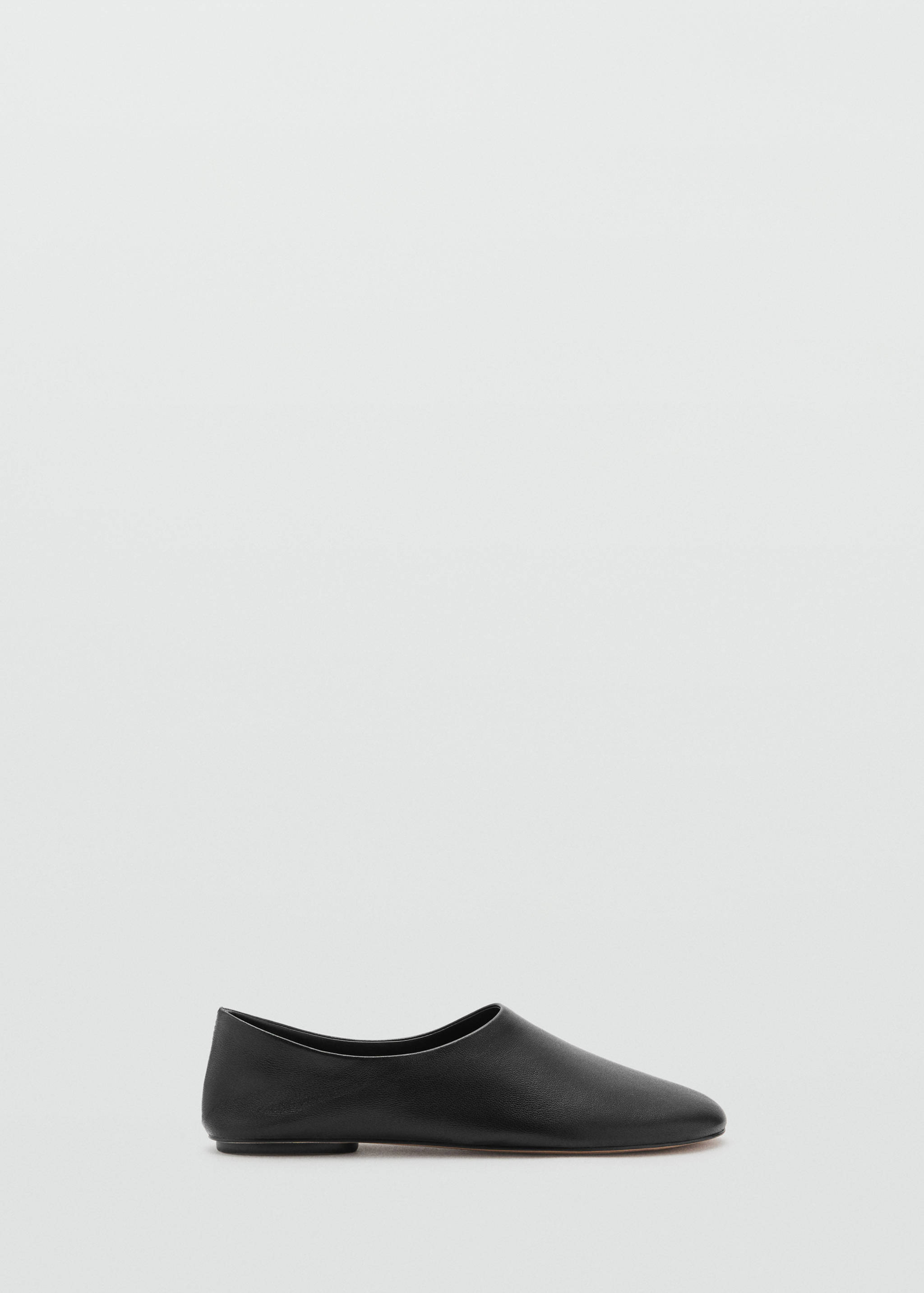 Leather flat shoes - Article without model