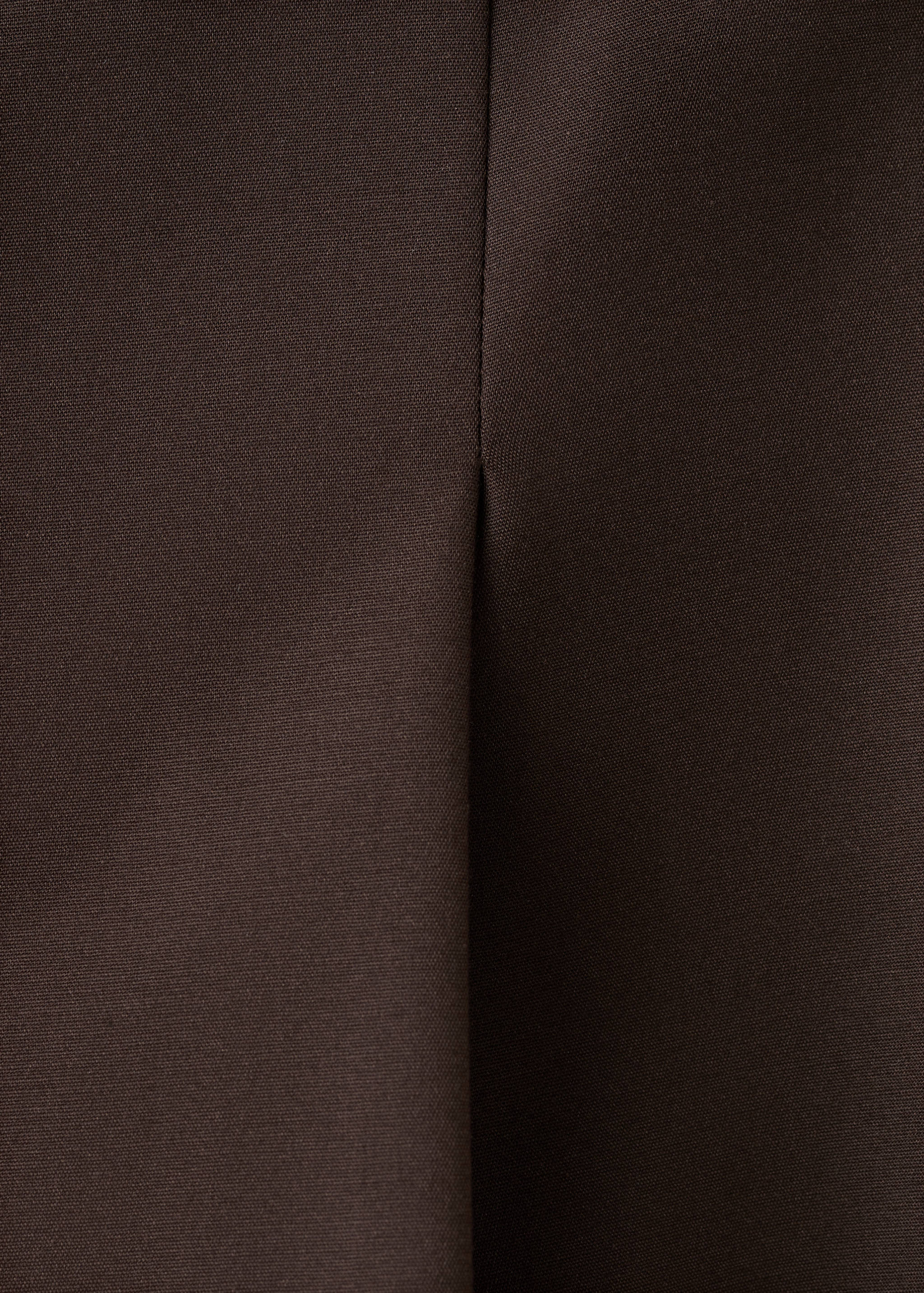 Pleated wide leg trousers - Details of the article 0