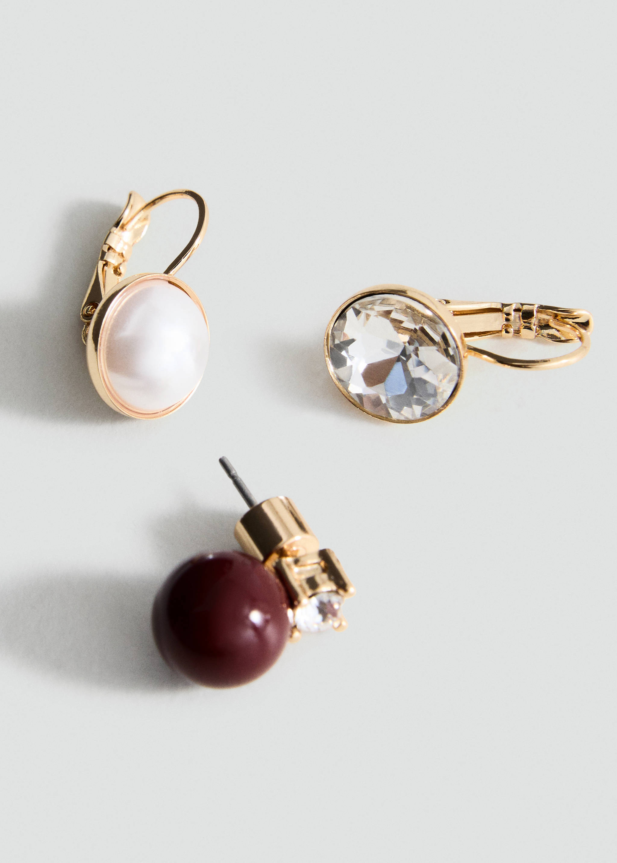 Set boucles d’oreilles combinées - Plan moyen