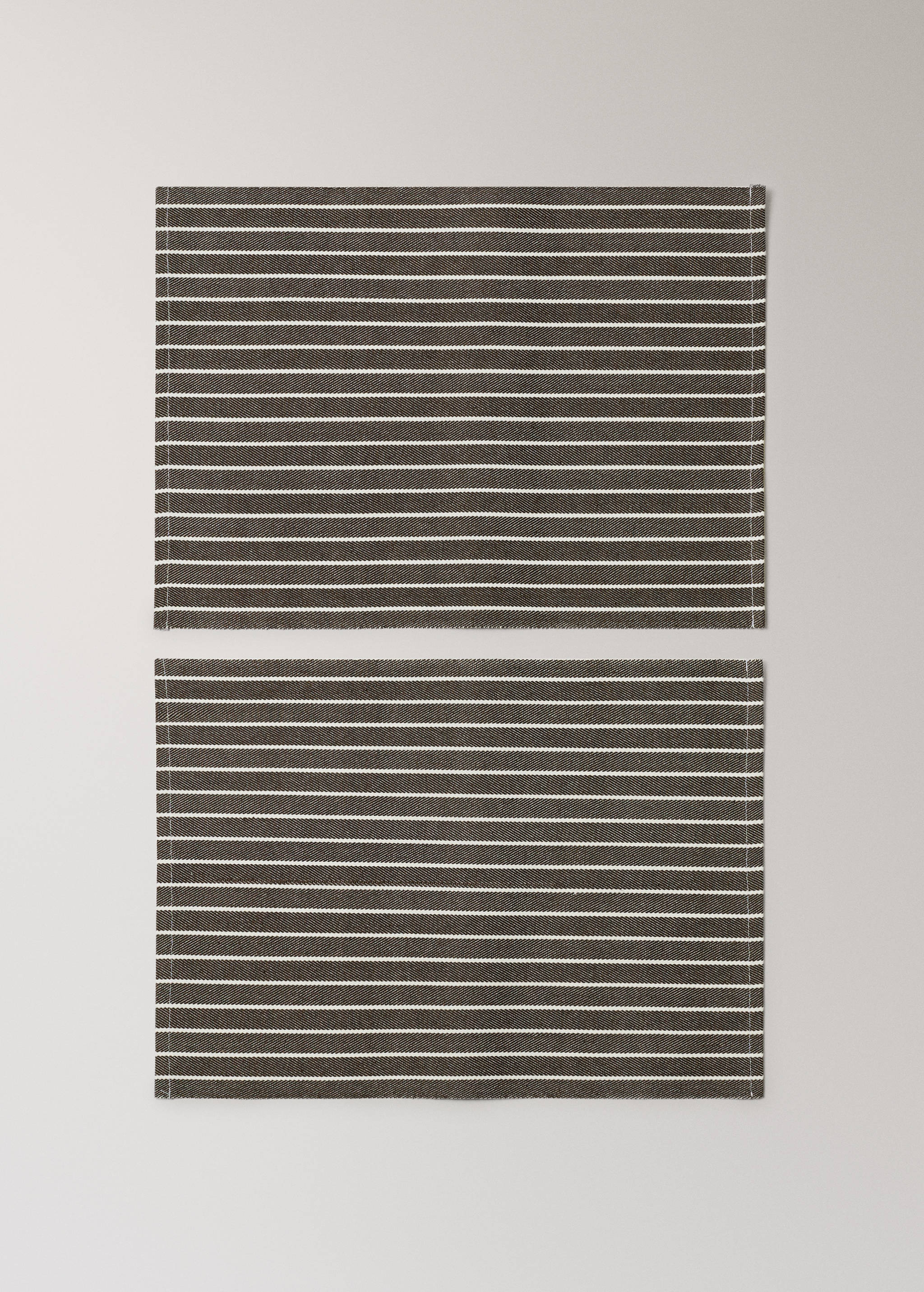 Manteles individuales algodón rayas - Artículo sin modelo