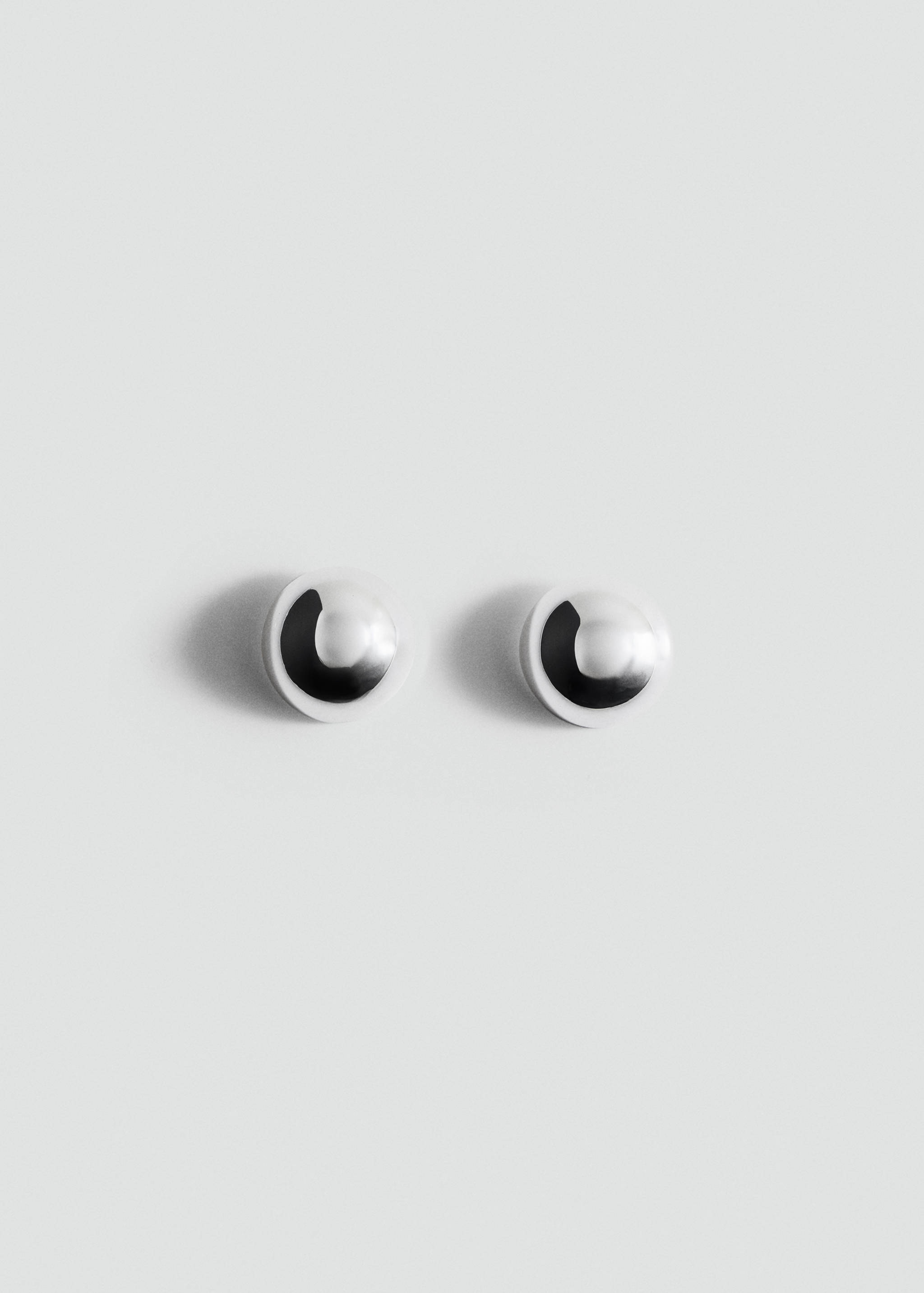 Boucles d'oreilles rondes volume - Article sans modèle