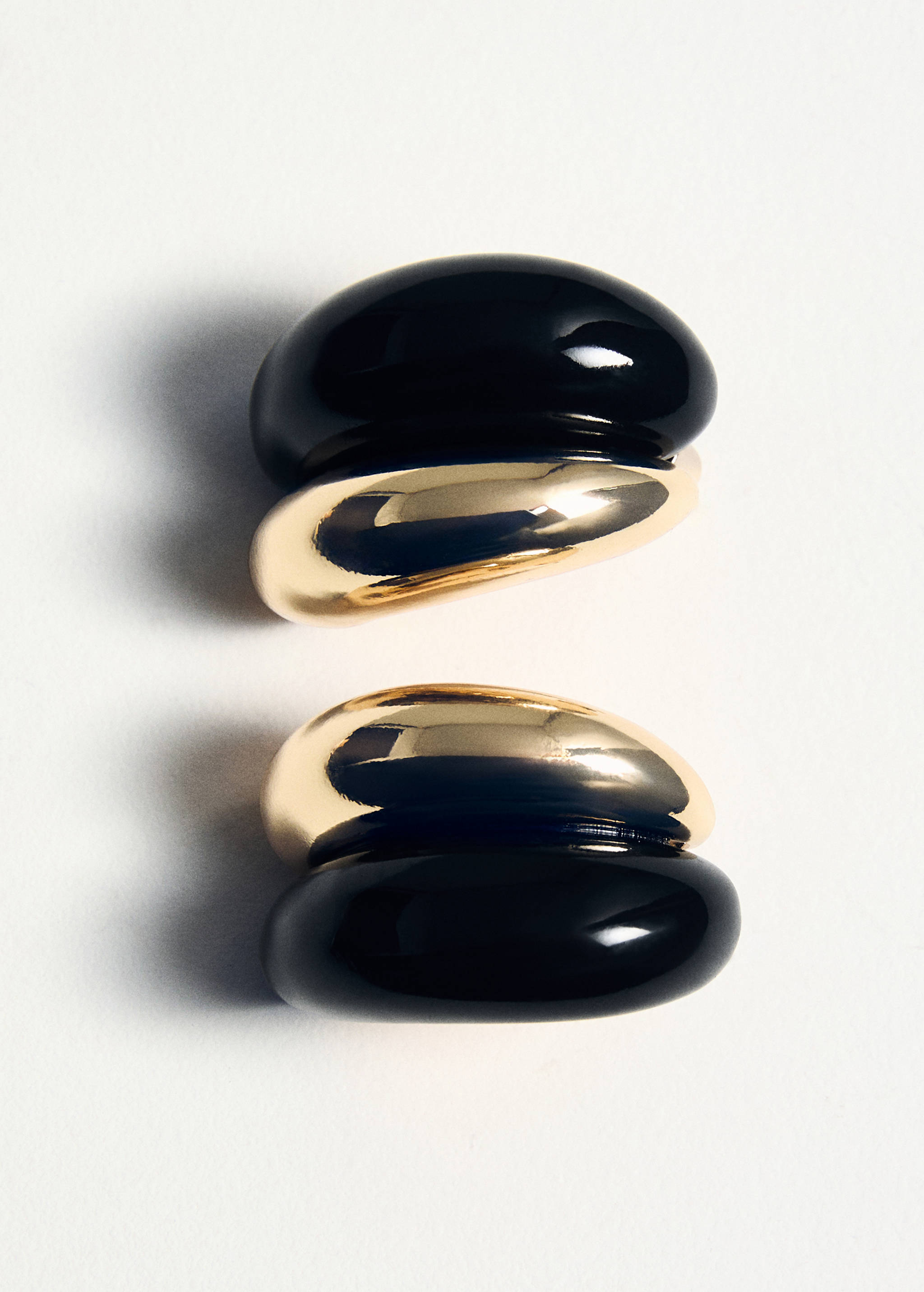 Brincos de resina combinados - Pormenor do artigo 5