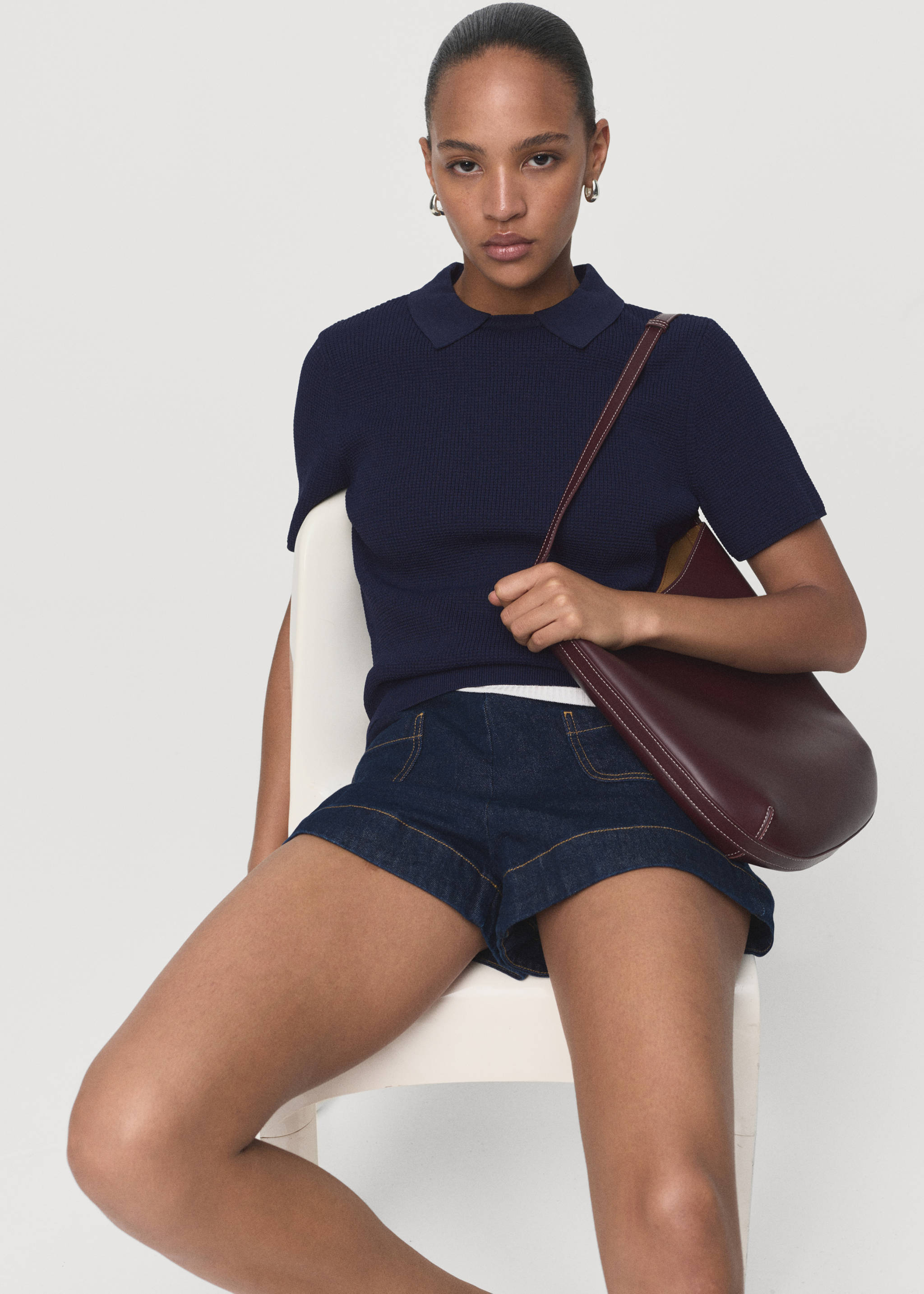 Camisola gola camiseira - Pormenor do artigo 2