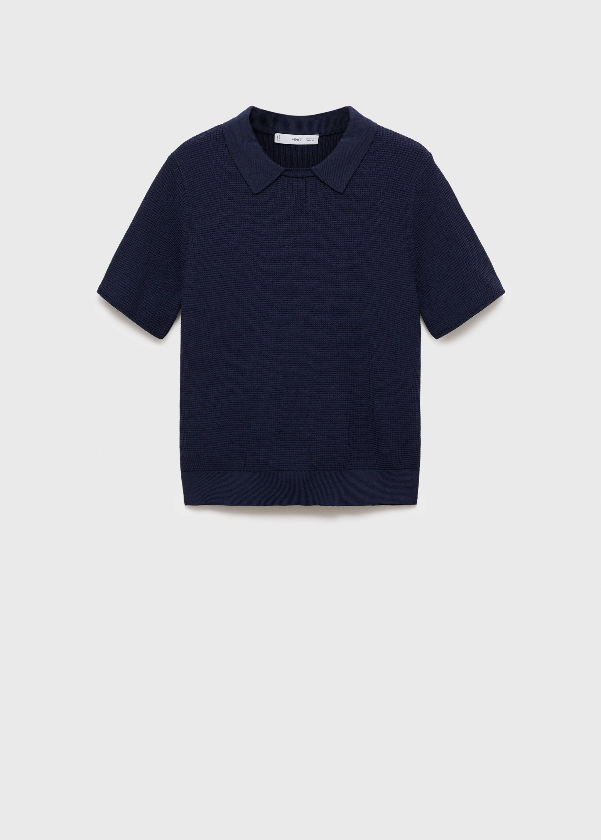 Pull-over col chemise - Article sans modèle