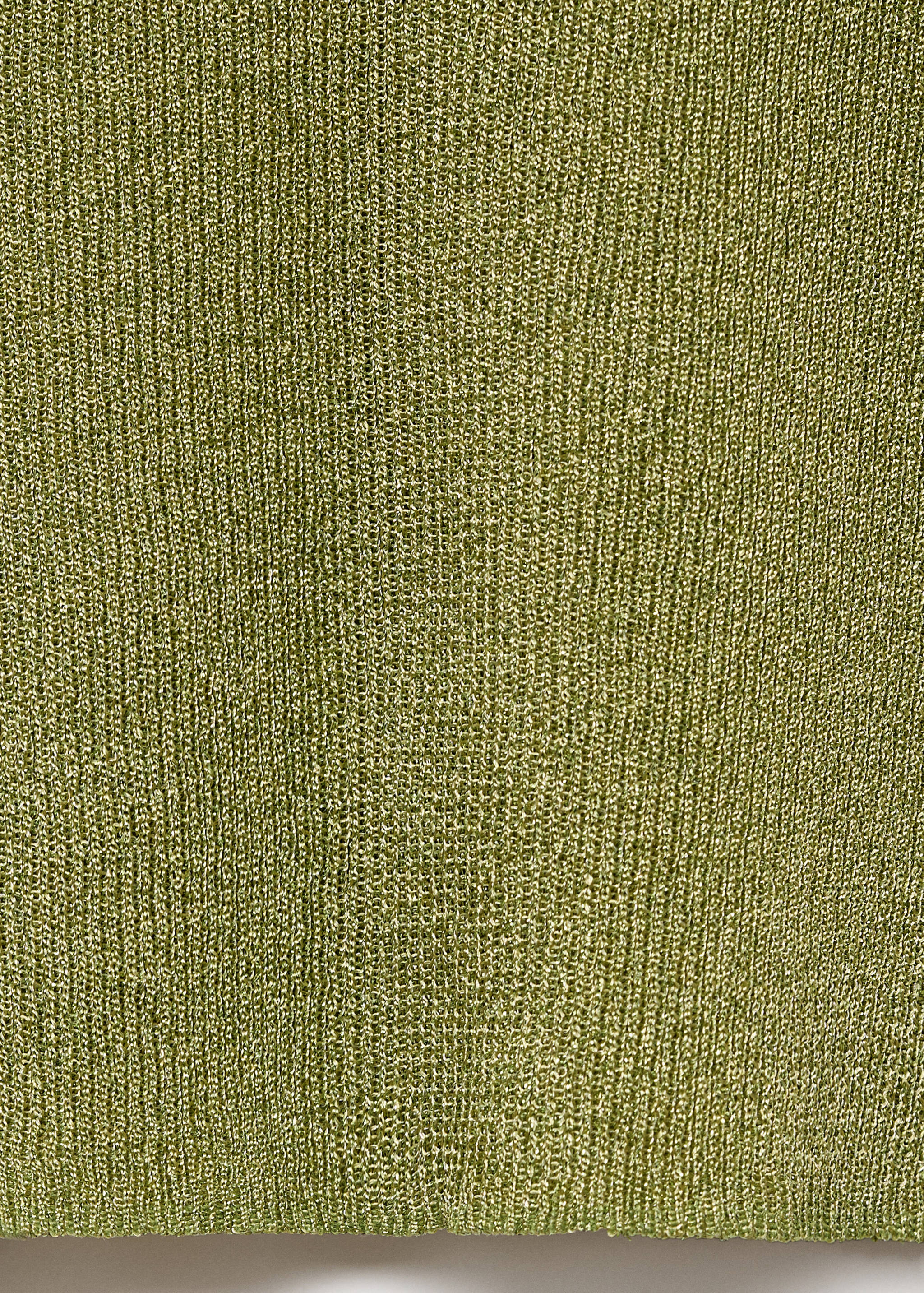 Lurex polo neck sweater - Details of the article 0