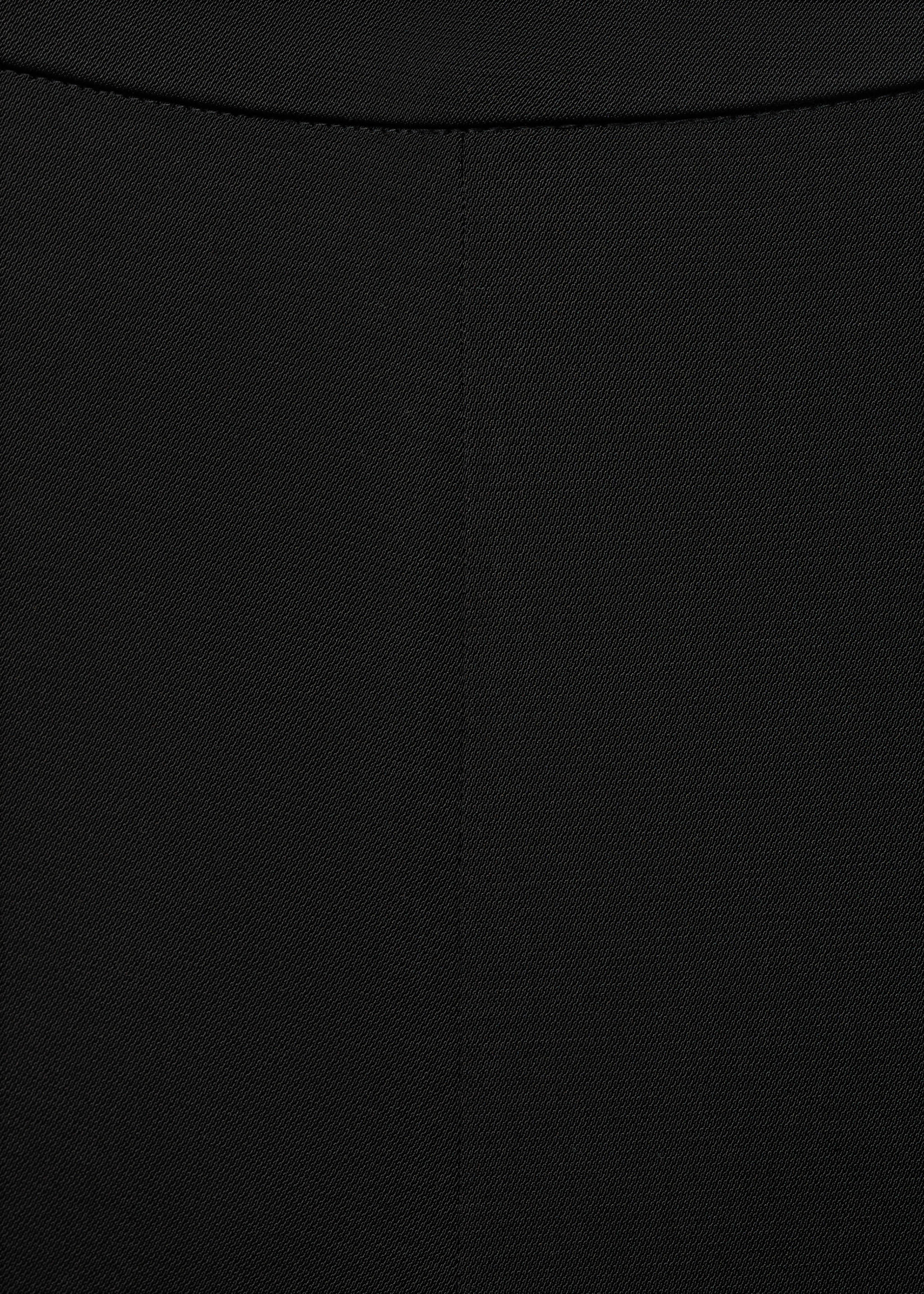 Long flared trousers - Details of the article 8