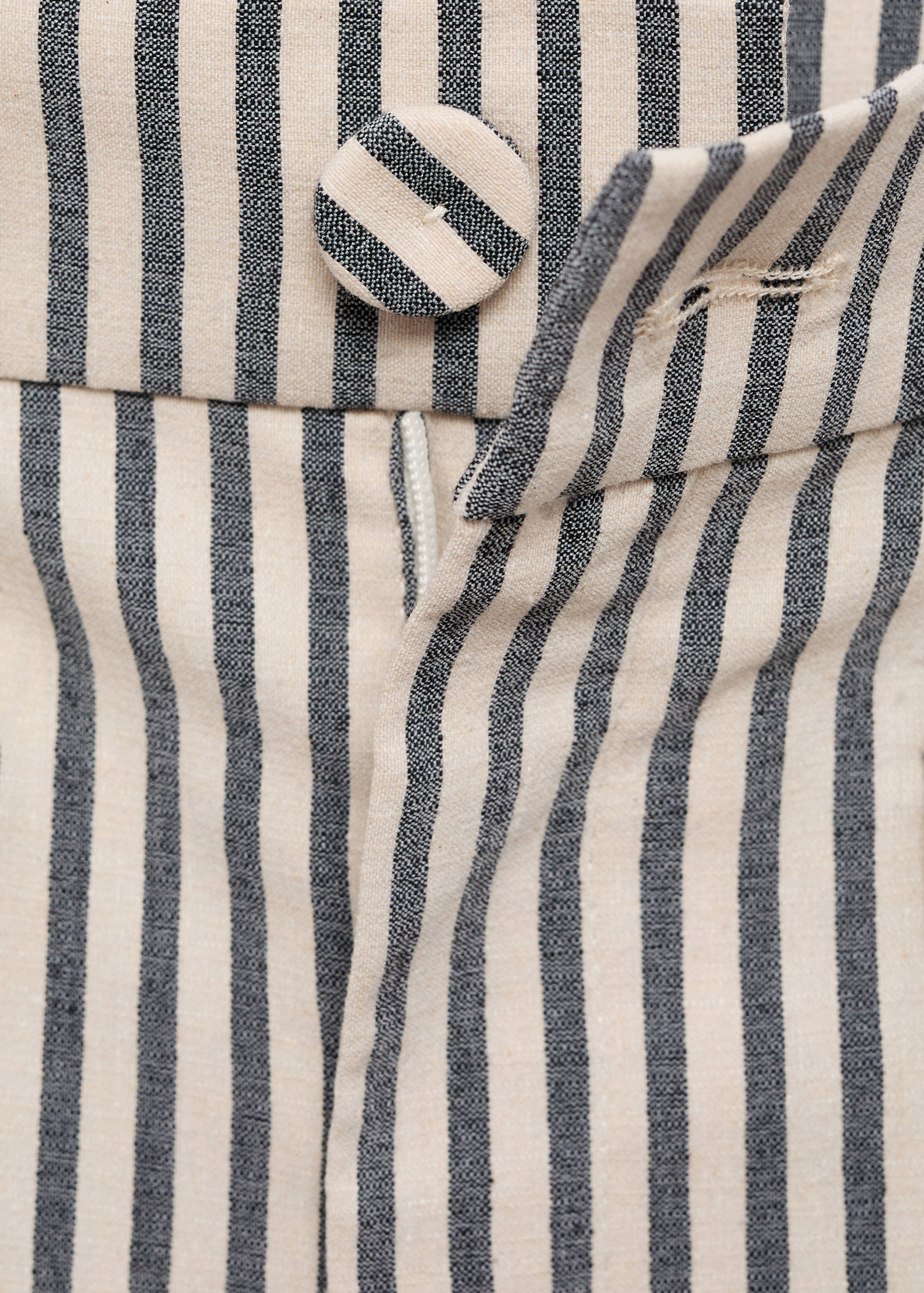 Striped pants with pockets - Details of the article 8