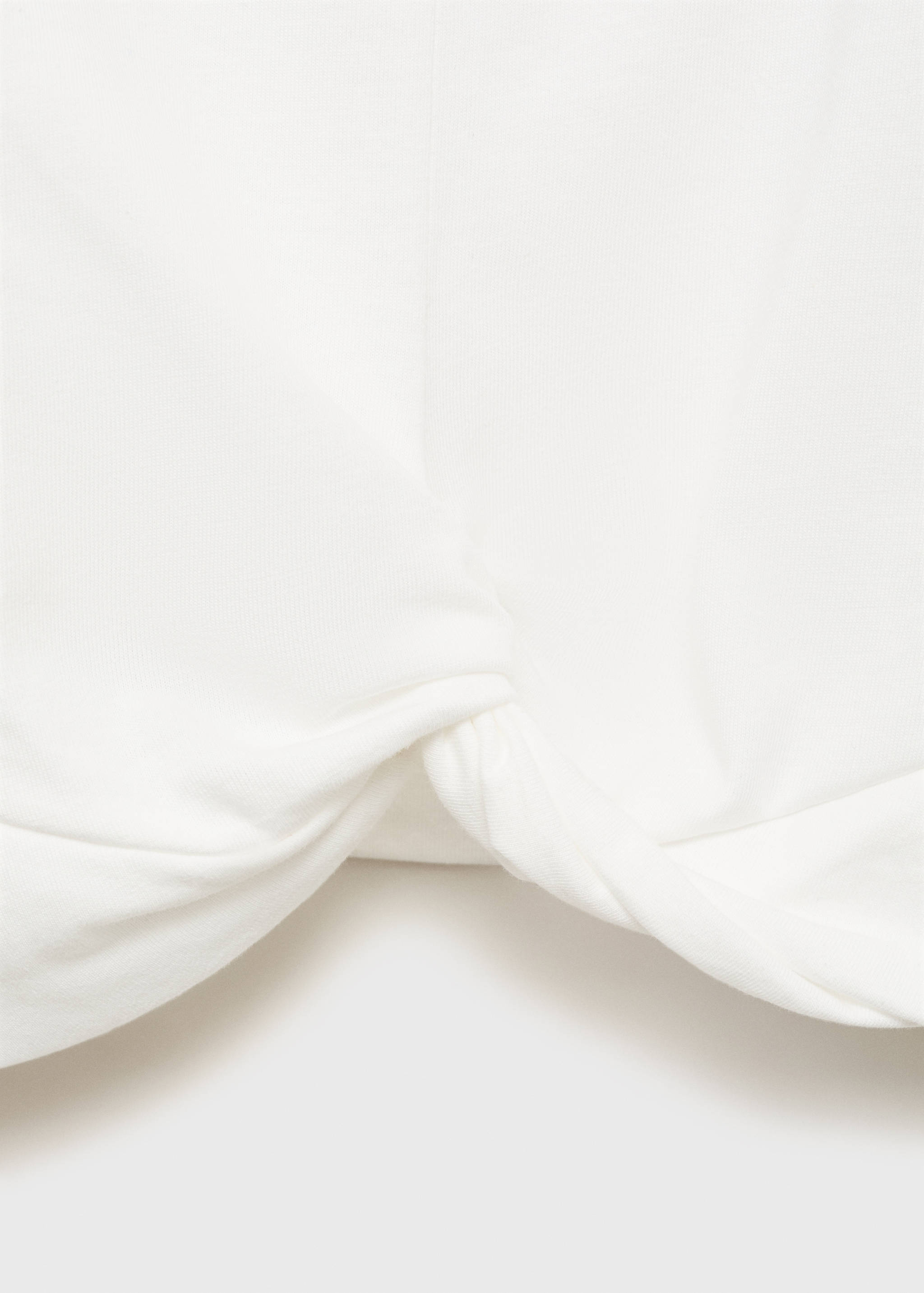 T-shirt coton nœud - Détail de l'article 8