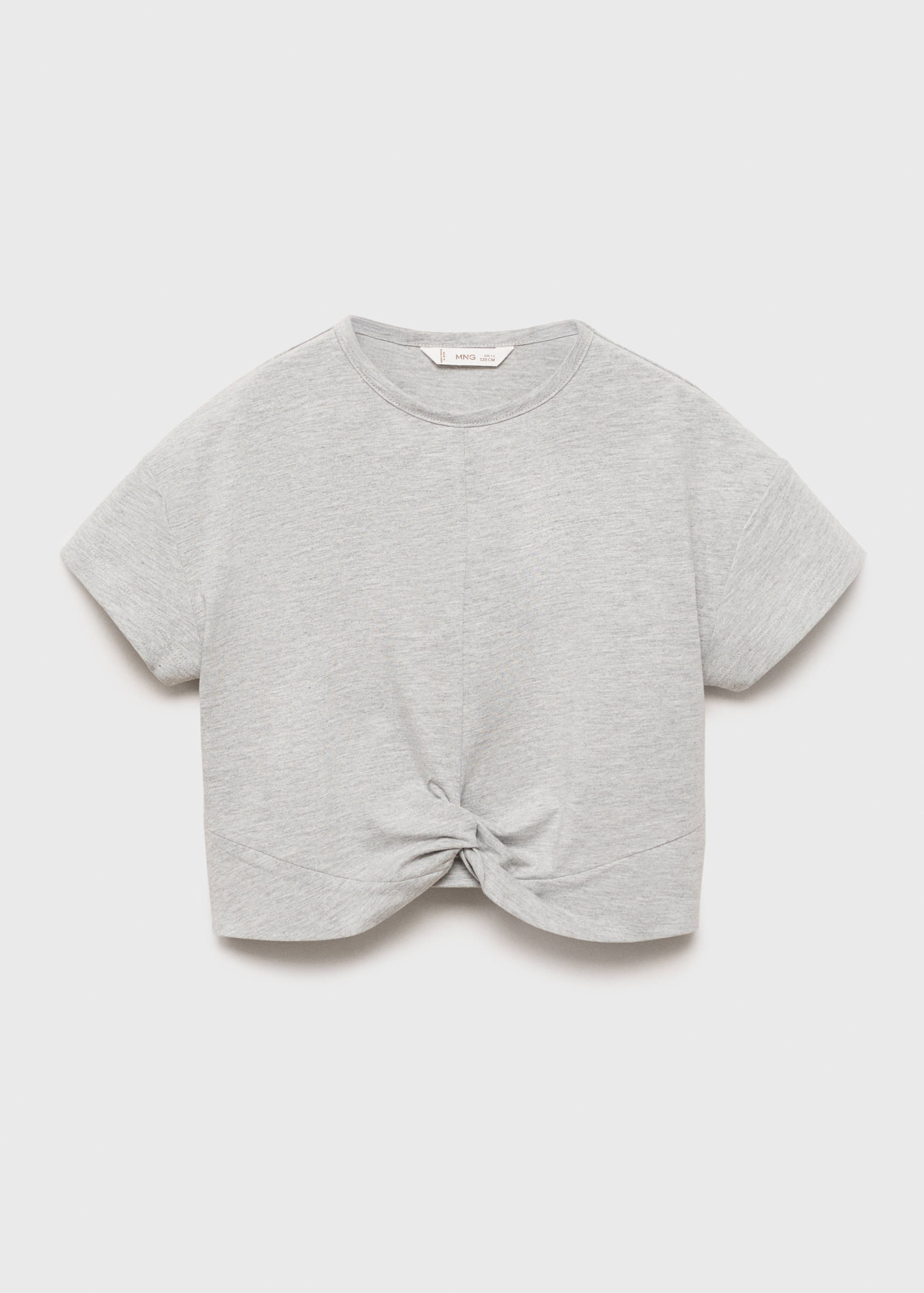 T-shirt coton nœud - Article sans modèle